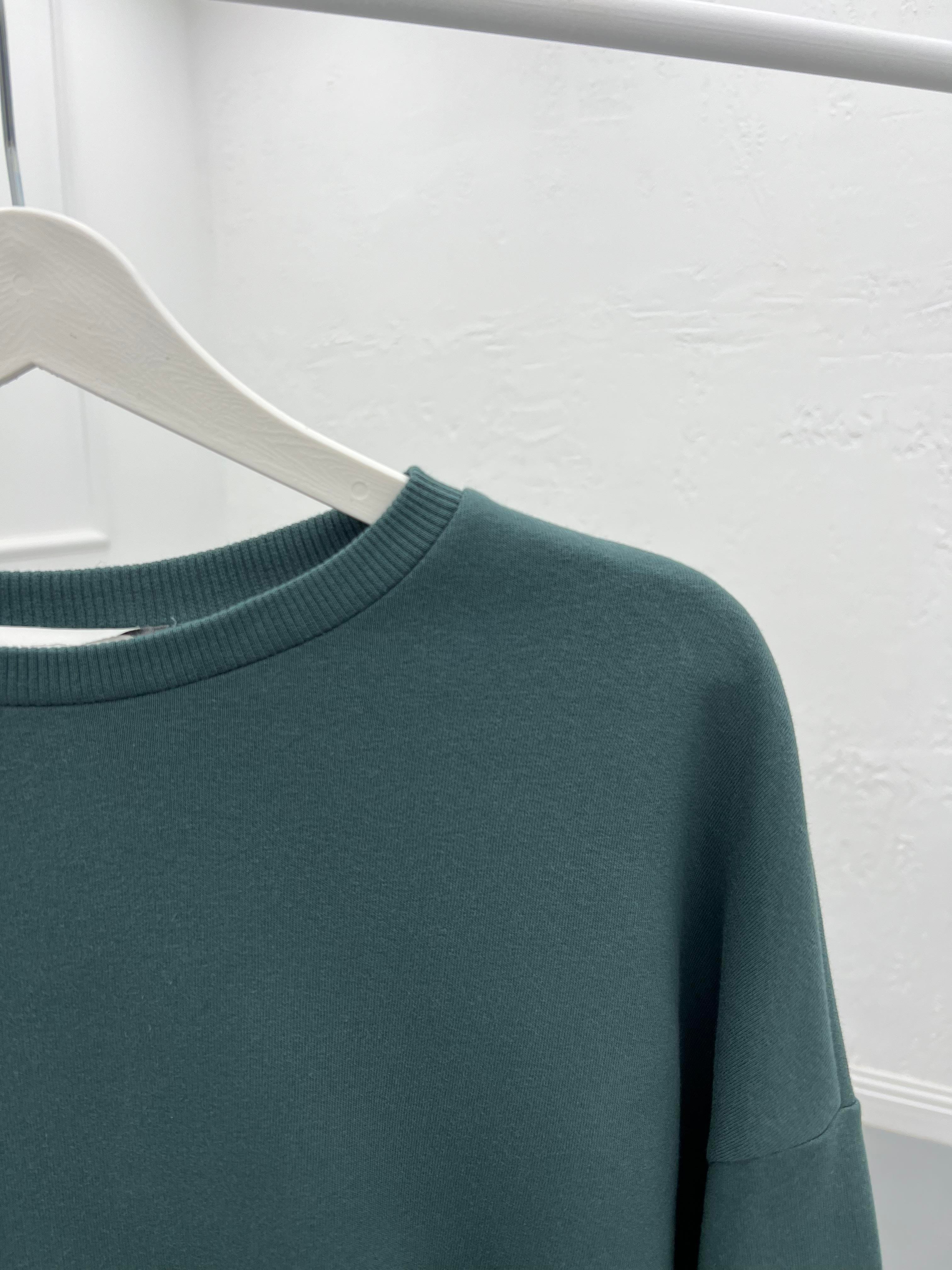 Sweatshirt Petrol Yeşili