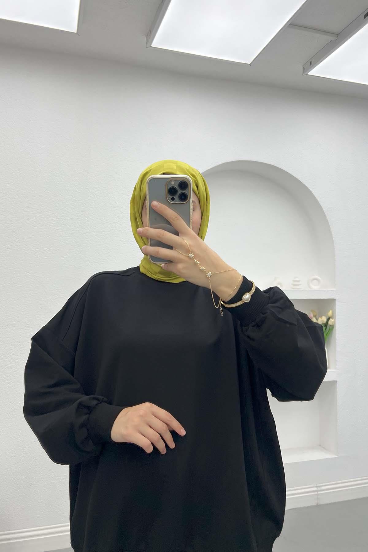 Sweatshirt Takım Siyah