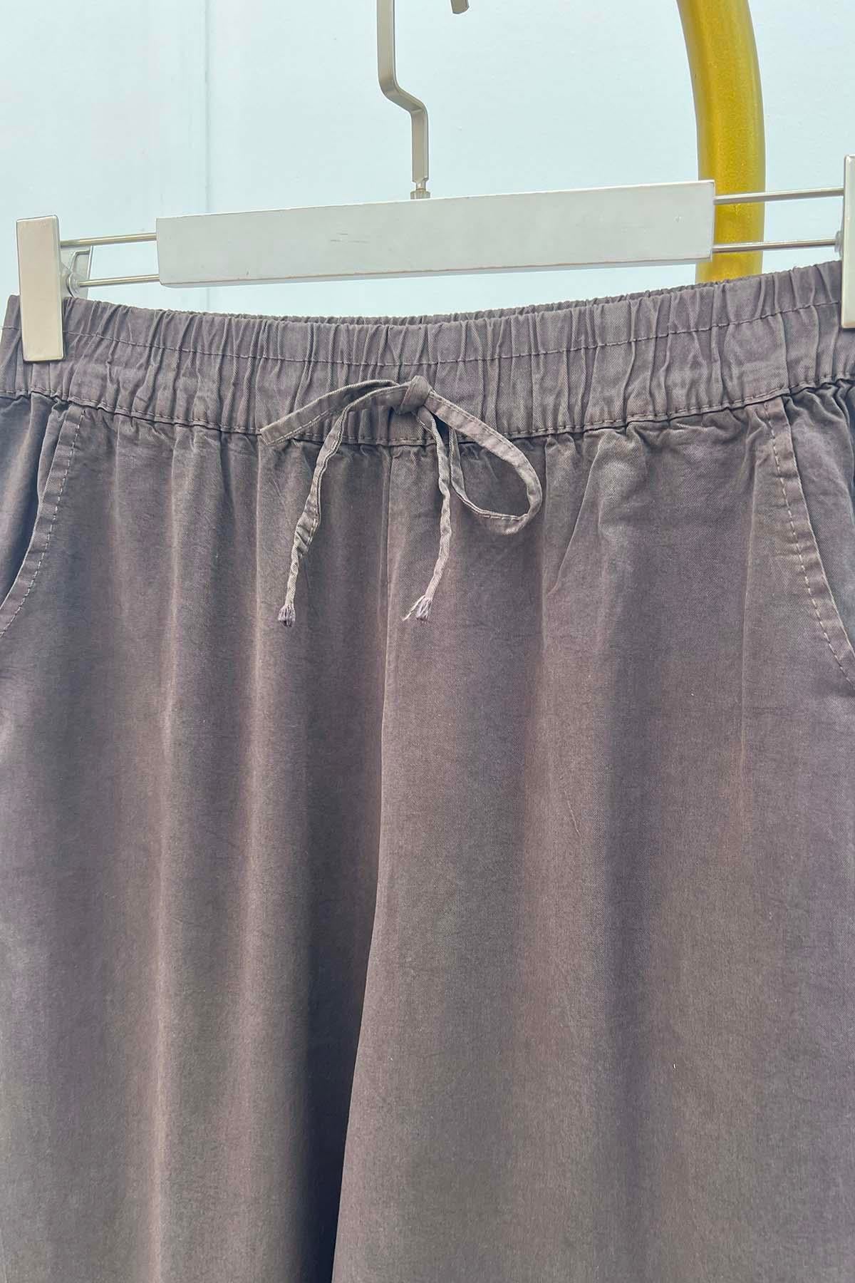 Tensel Pantolon Acı Kahve