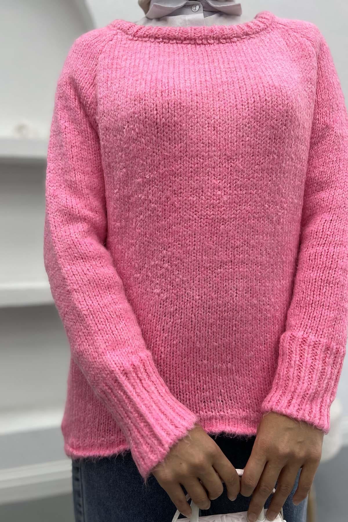Triko Kazak Pembe