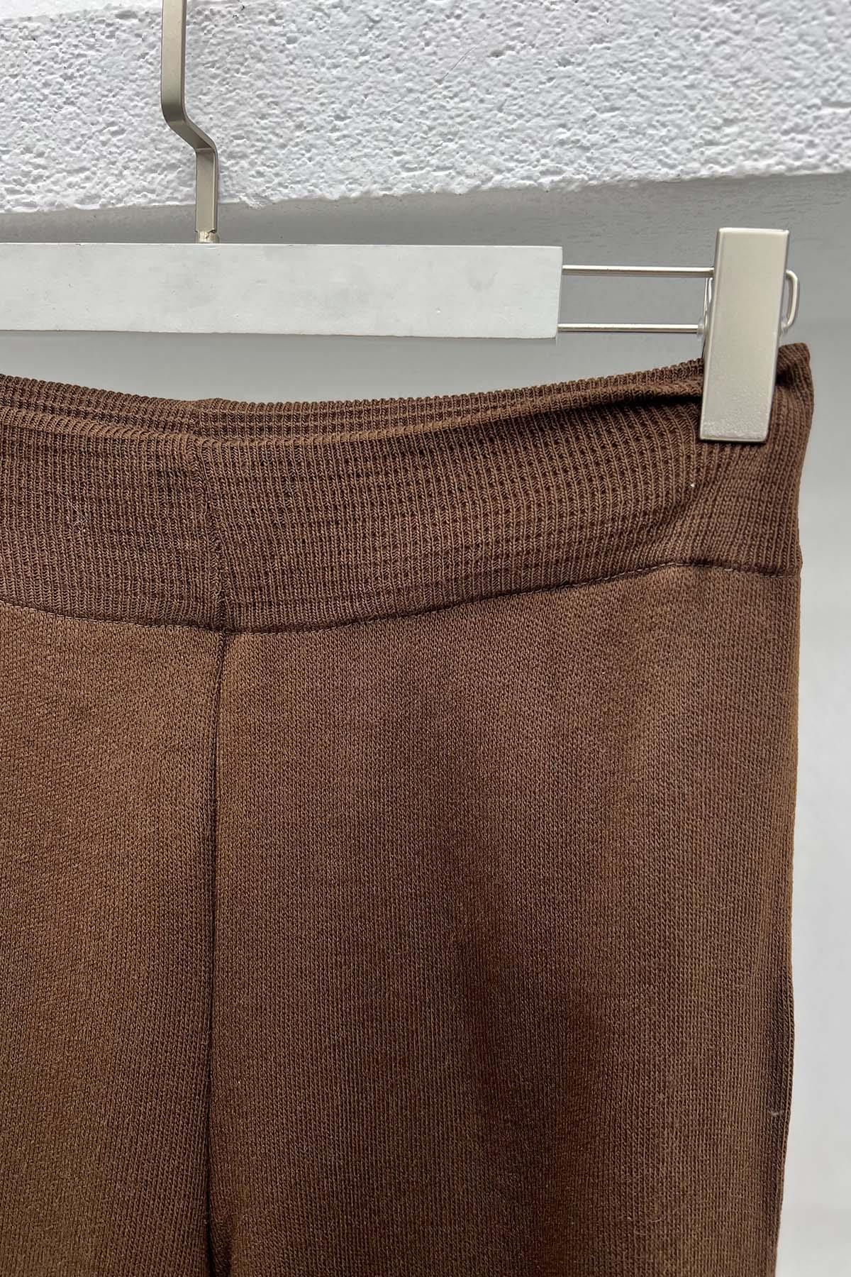 Triko Pantolon Acı Kahve