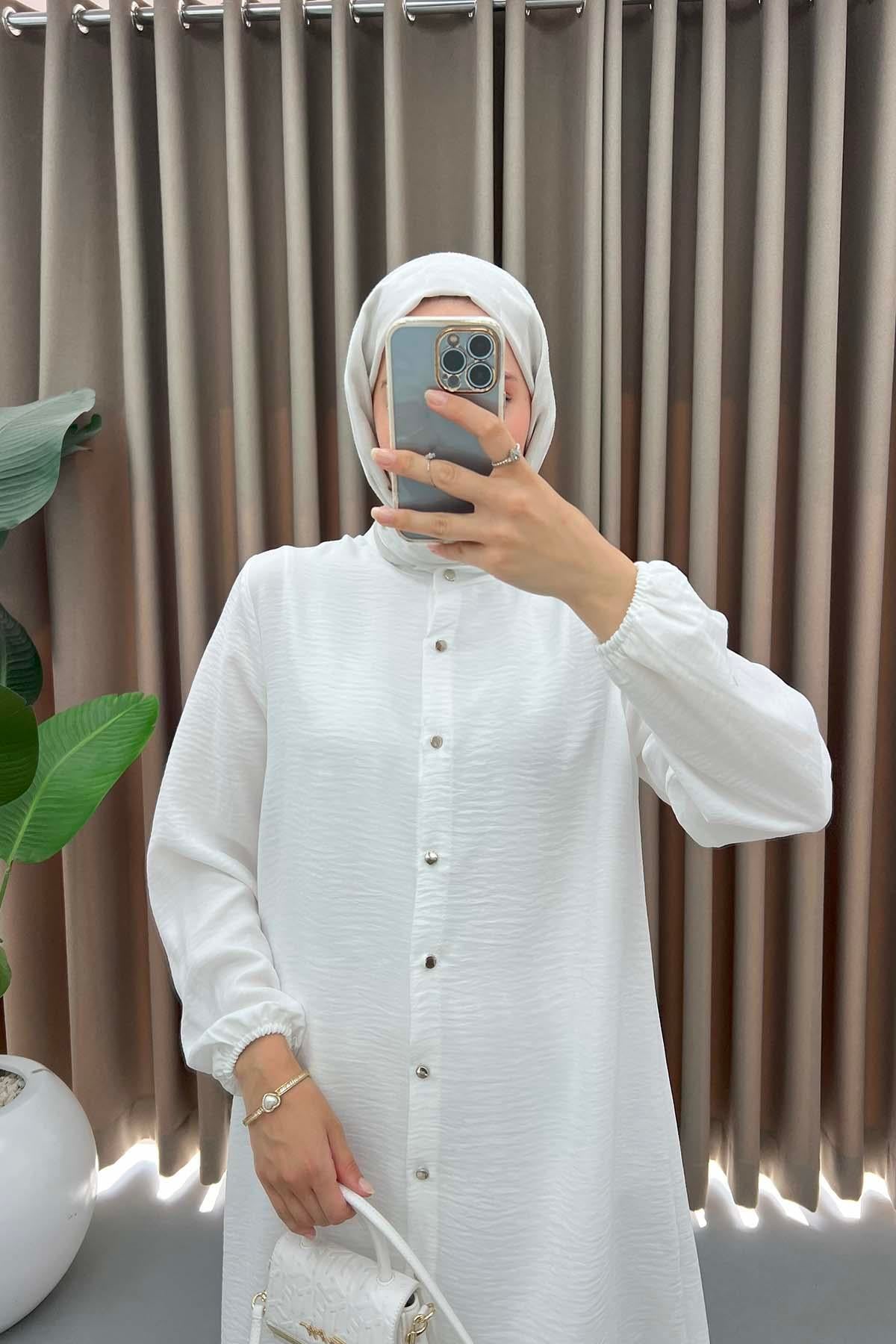 Tunik Takım Beyaz