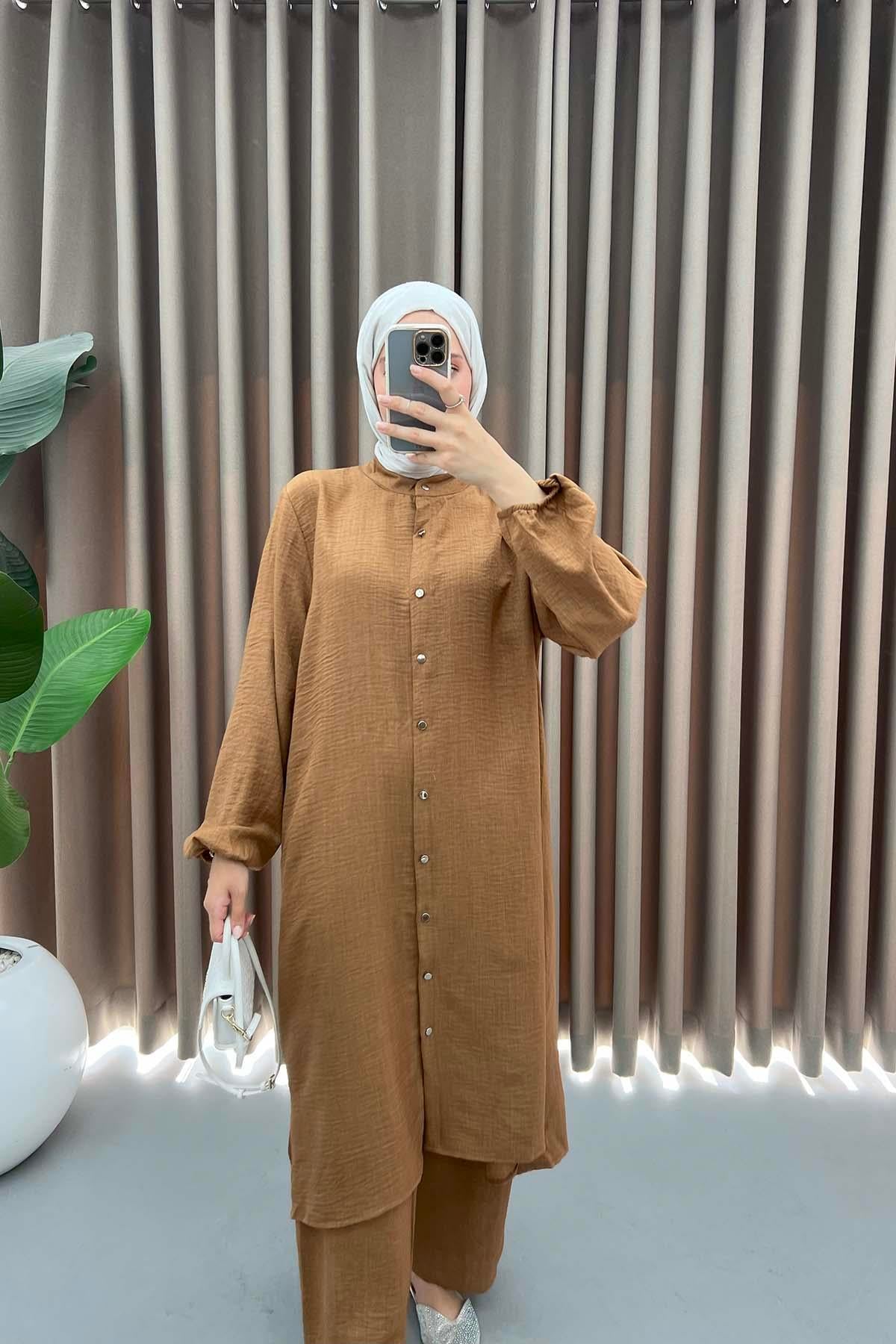 Tunik Takım Kahve