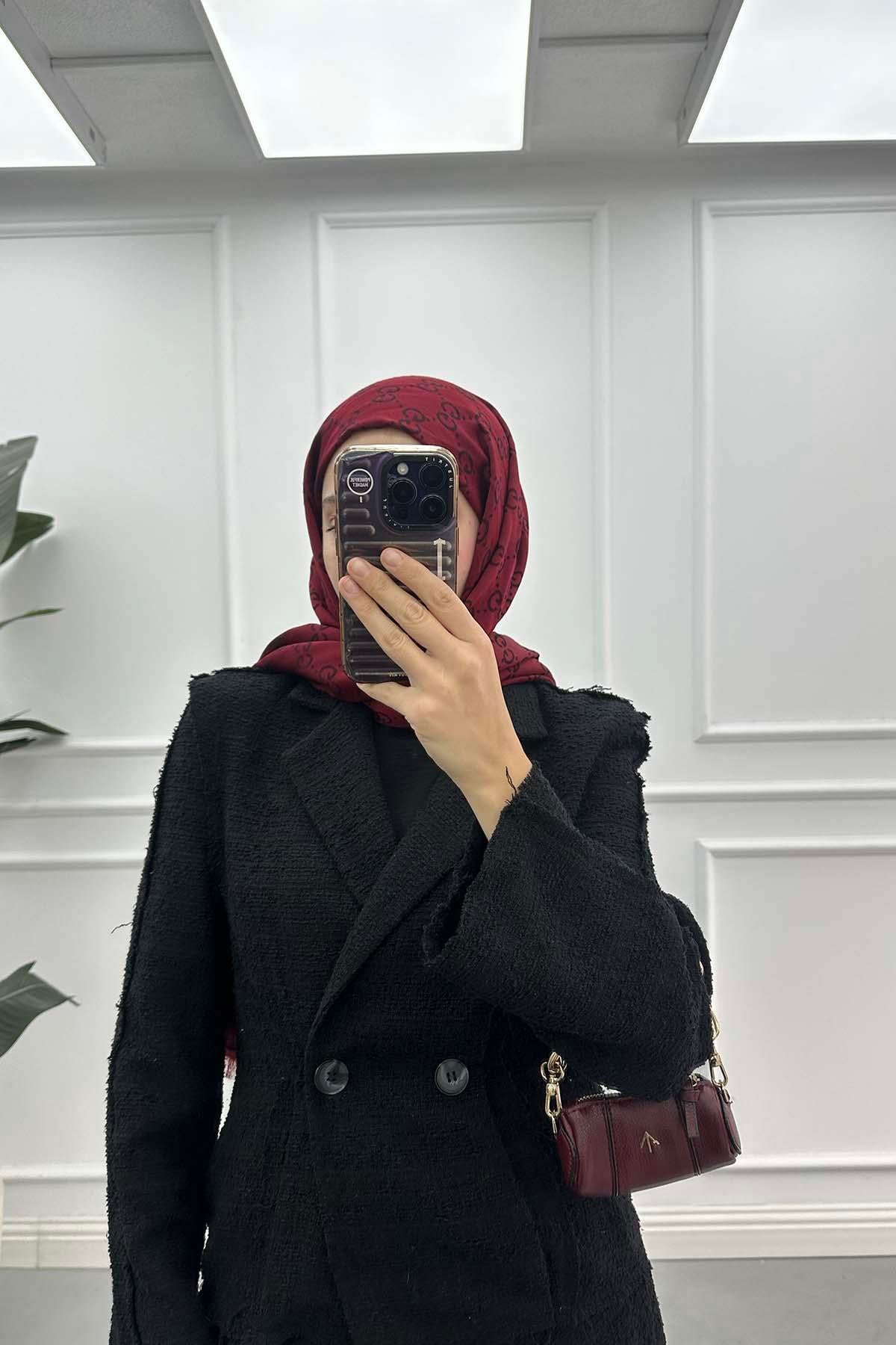 Tüvit Ceket Takım Siyah