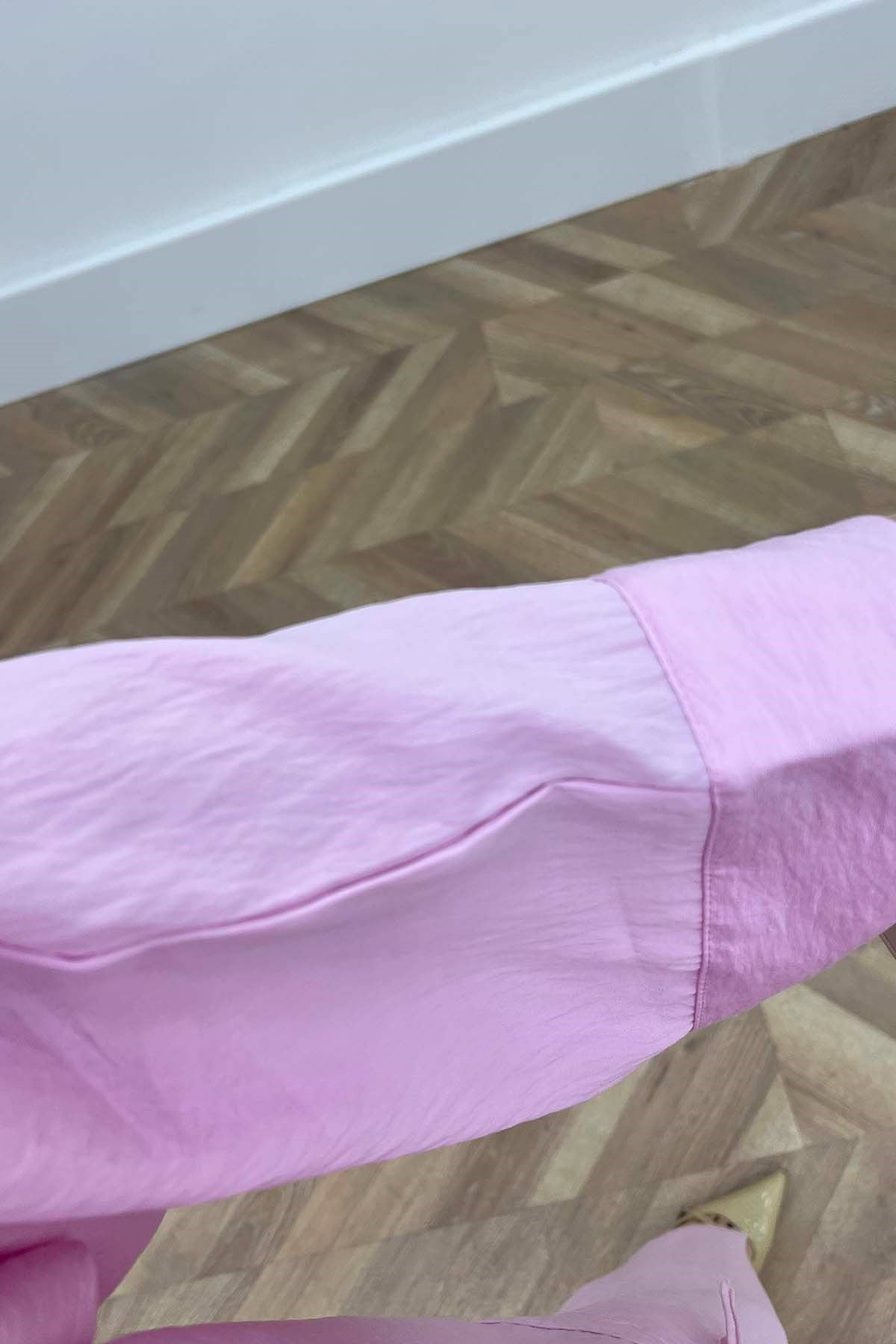 Uzak Doğu Esintili Taşlı Prenses Takım Pembe