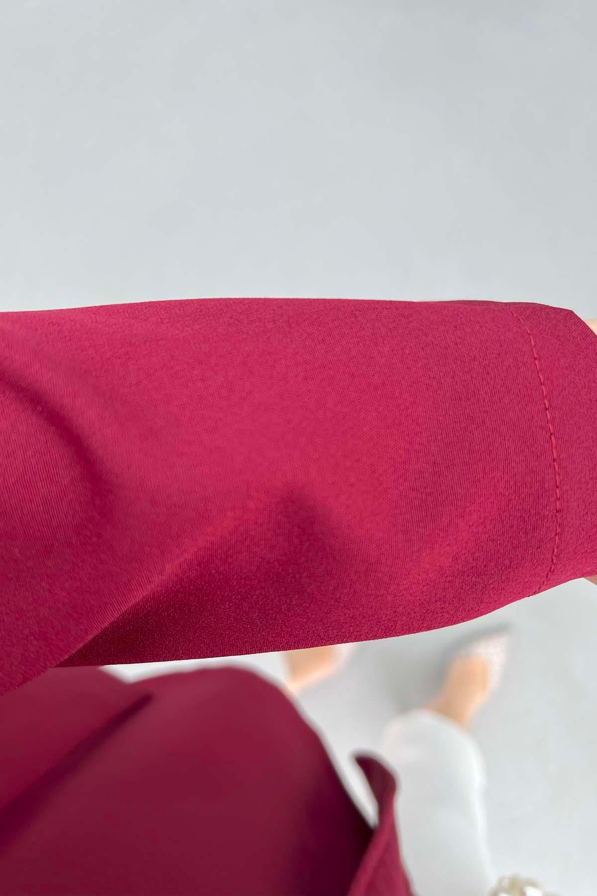 Viral Ceket Bordo