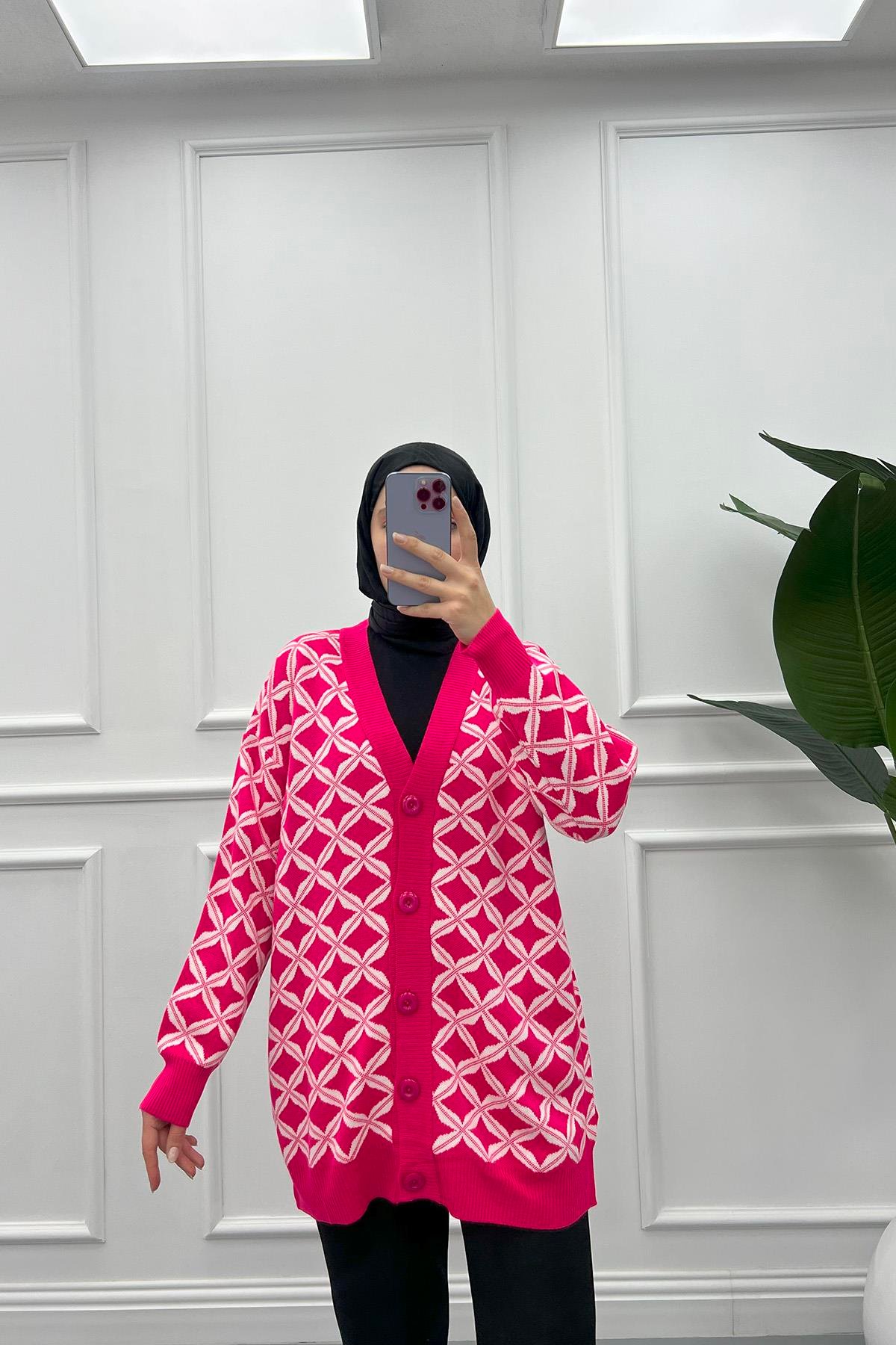 Yıldız Hırka Pembe