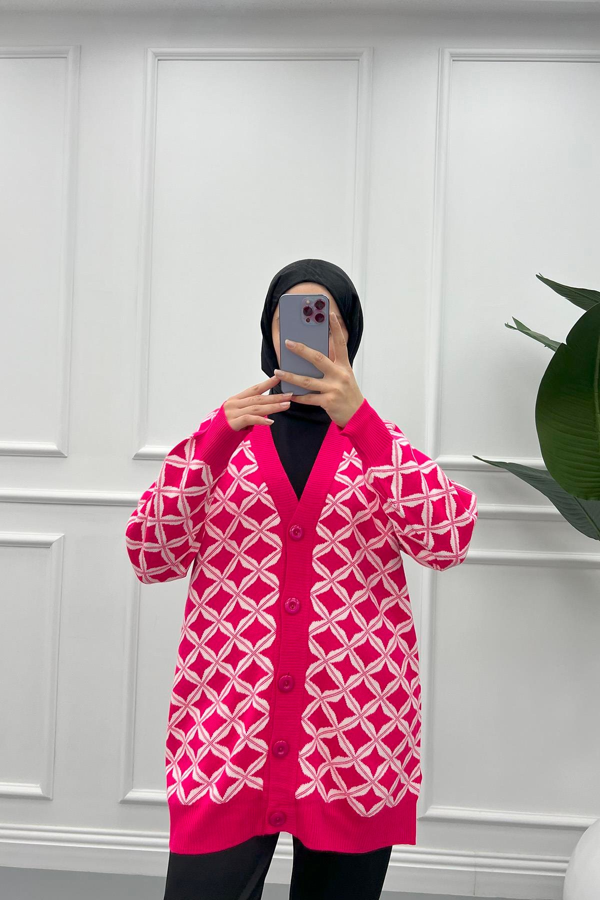 Yıldız Hırka Pembe