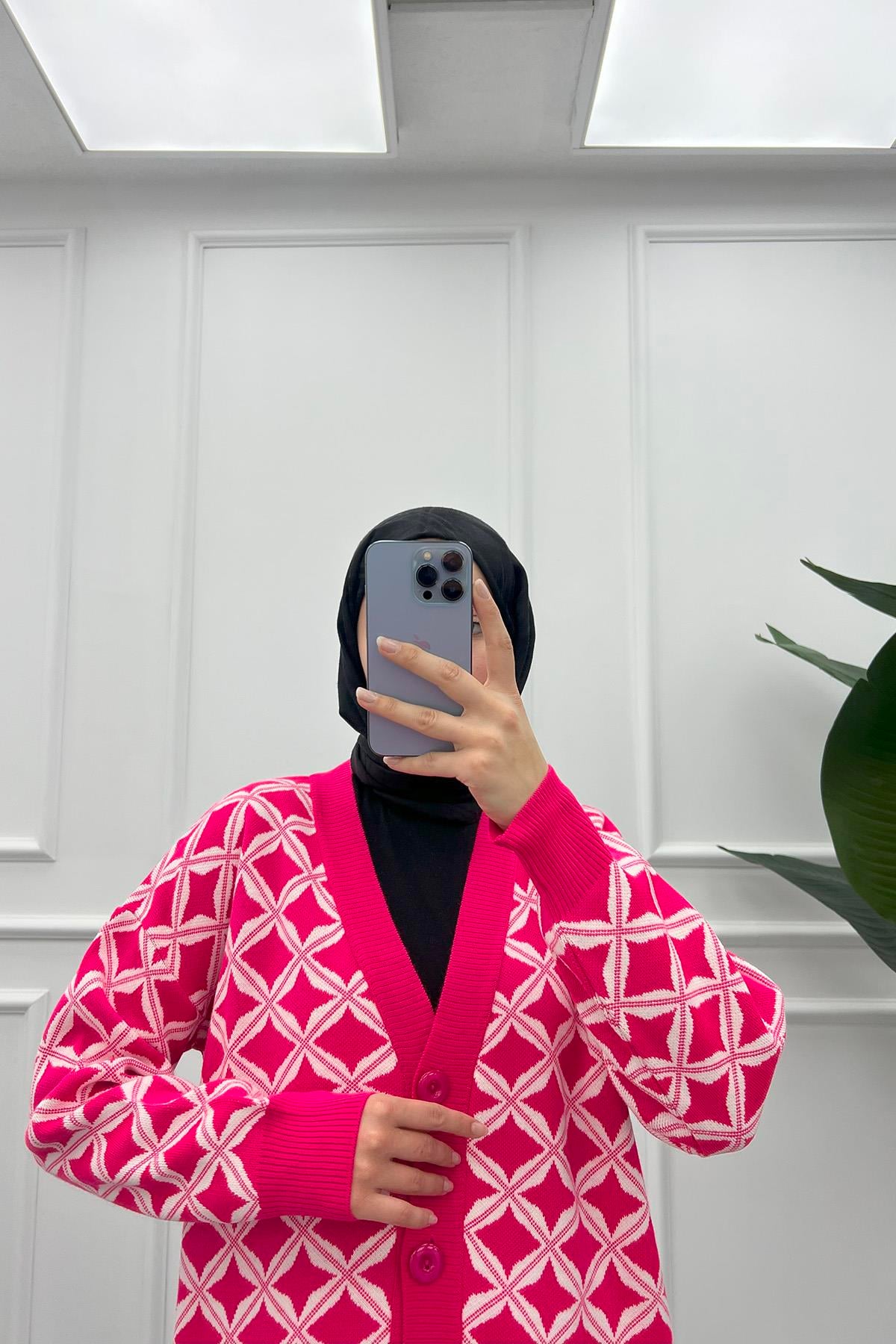 Yıldız Hırka Pembe