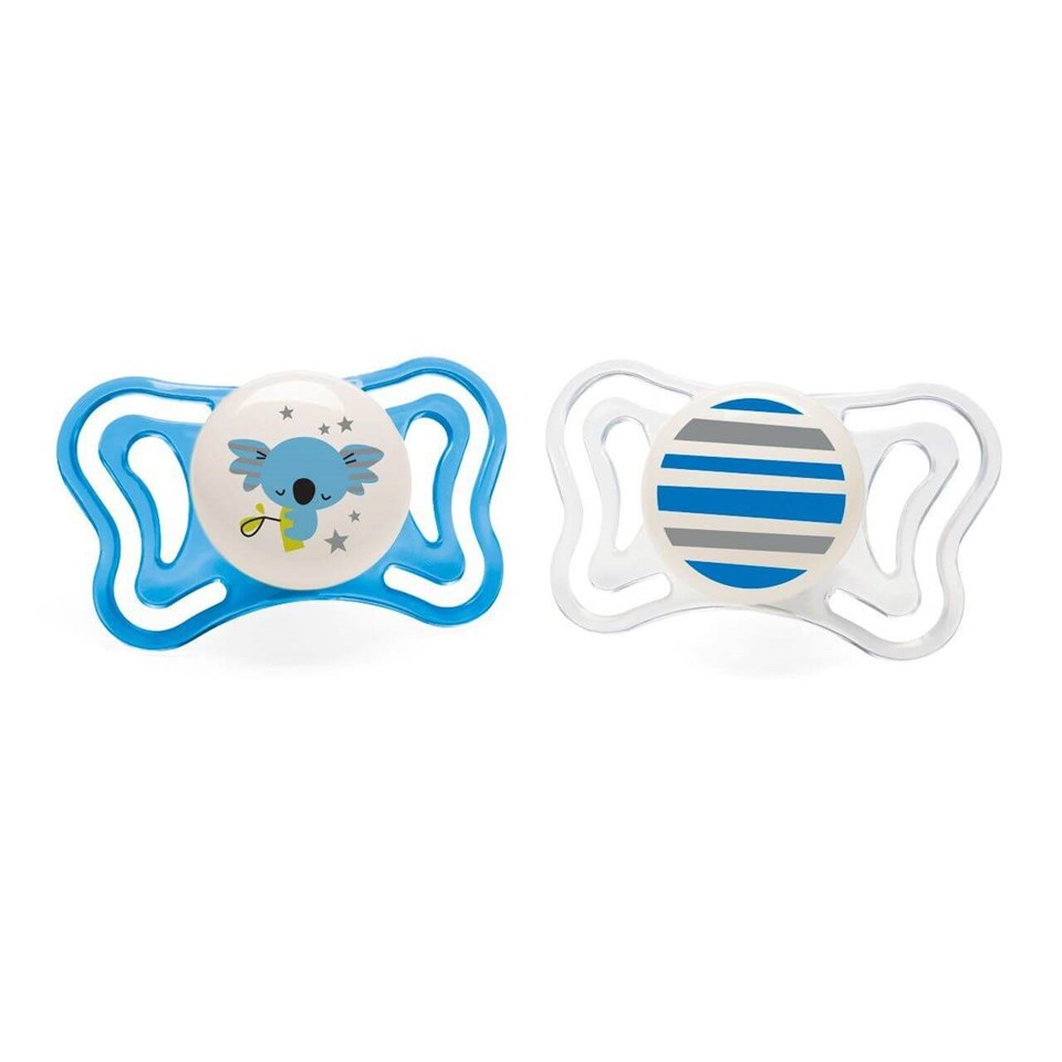 Chicco PhysioForma Light Silikon Emzik-Mavi (6-16 Ay)