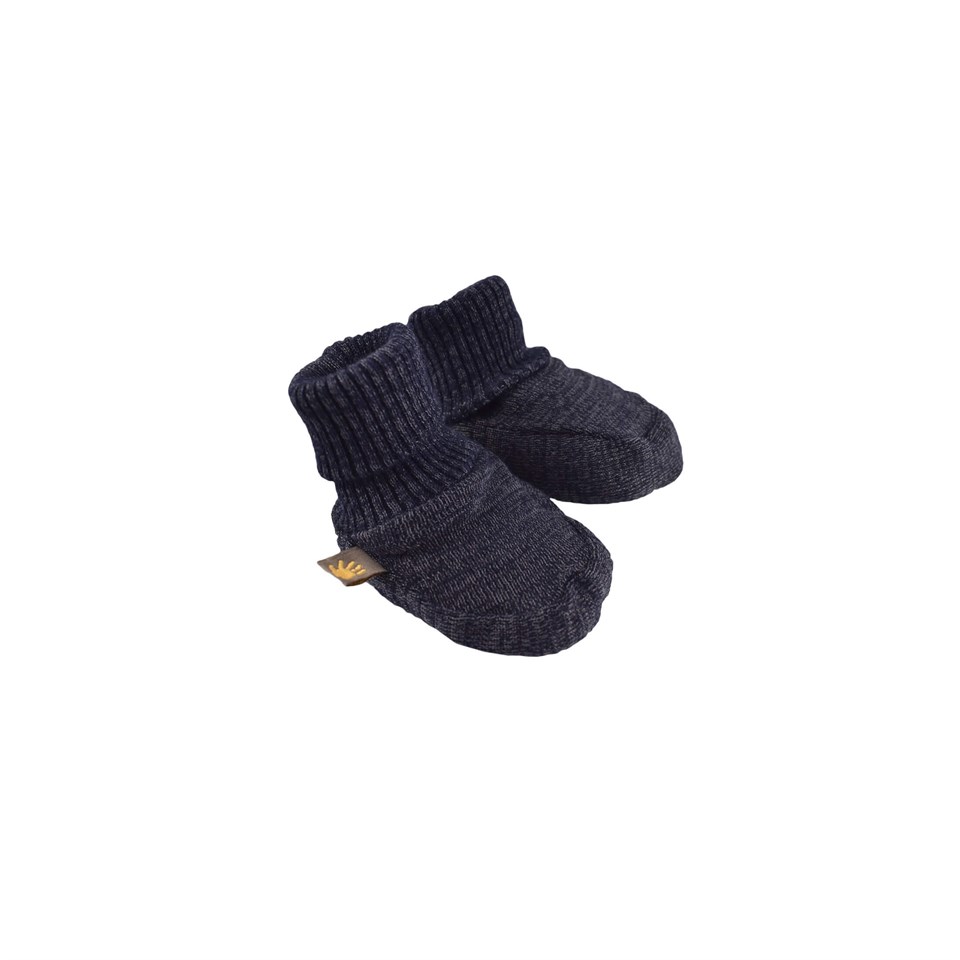 Forgaminnt Kehribar Katkılı Organik Pamuk Patik-Navy Blue