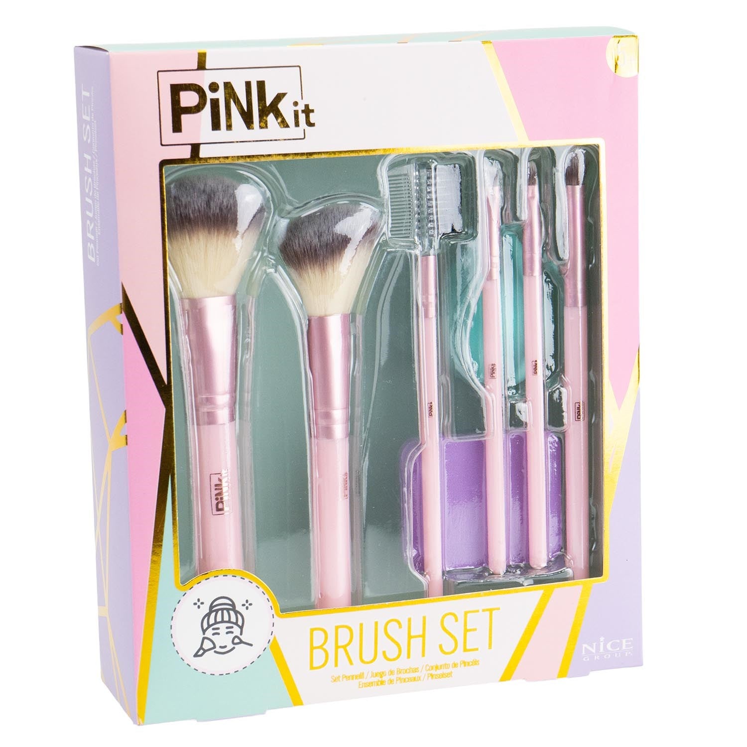 Girabrilla Pink It Fırça Seti