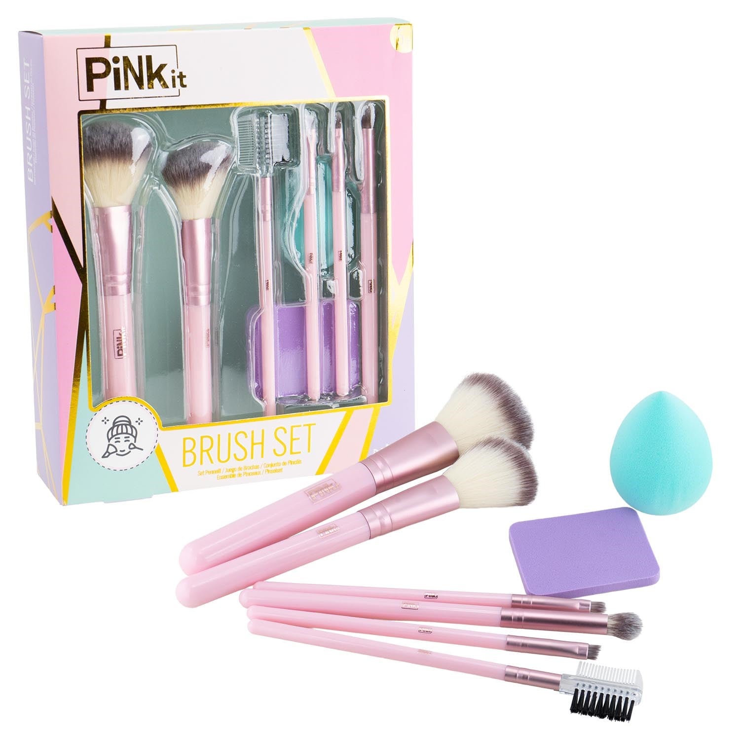Girabrilla Pink It Fırça Seti