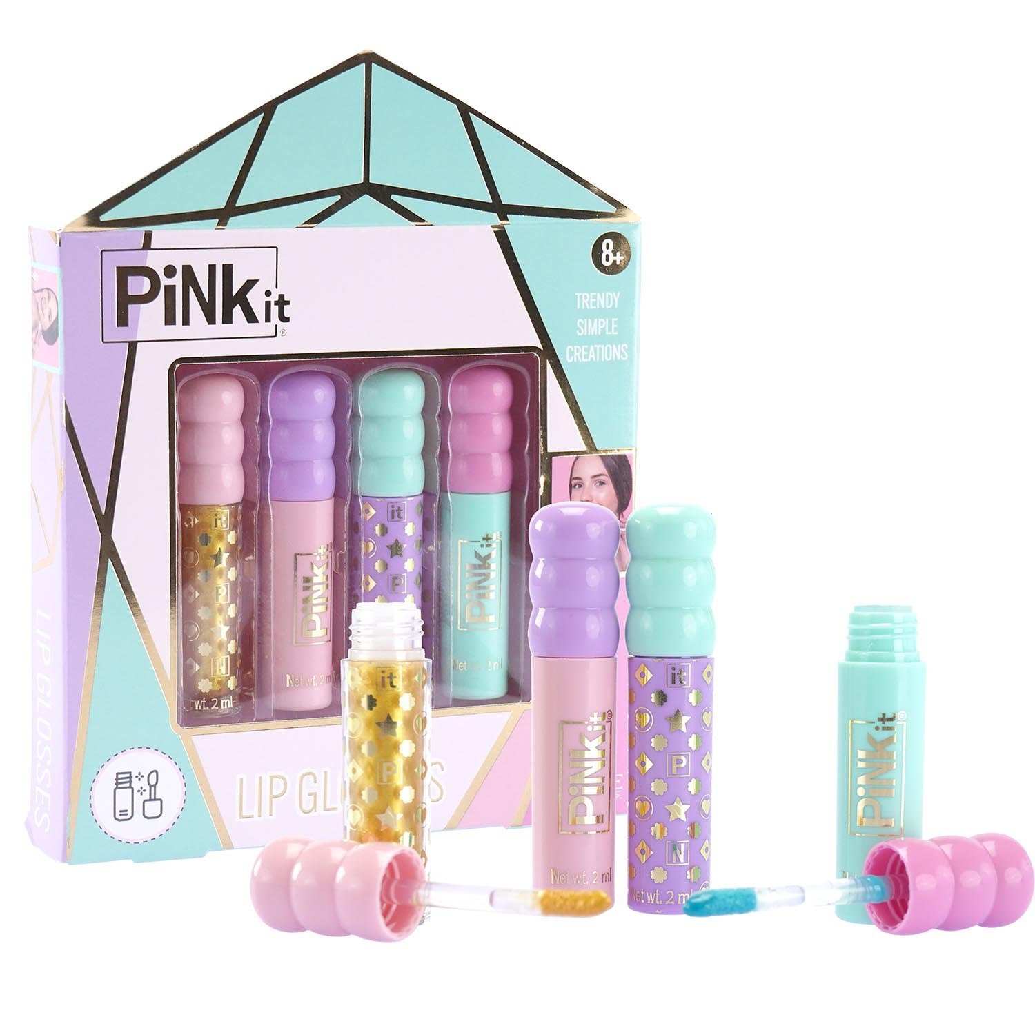 Girabrilla Pink It Lip Gloss Seti