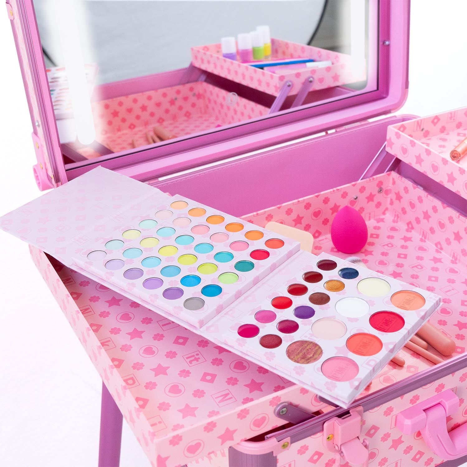 Girabrilla Pink It Makyaj İstasyonu Trolley