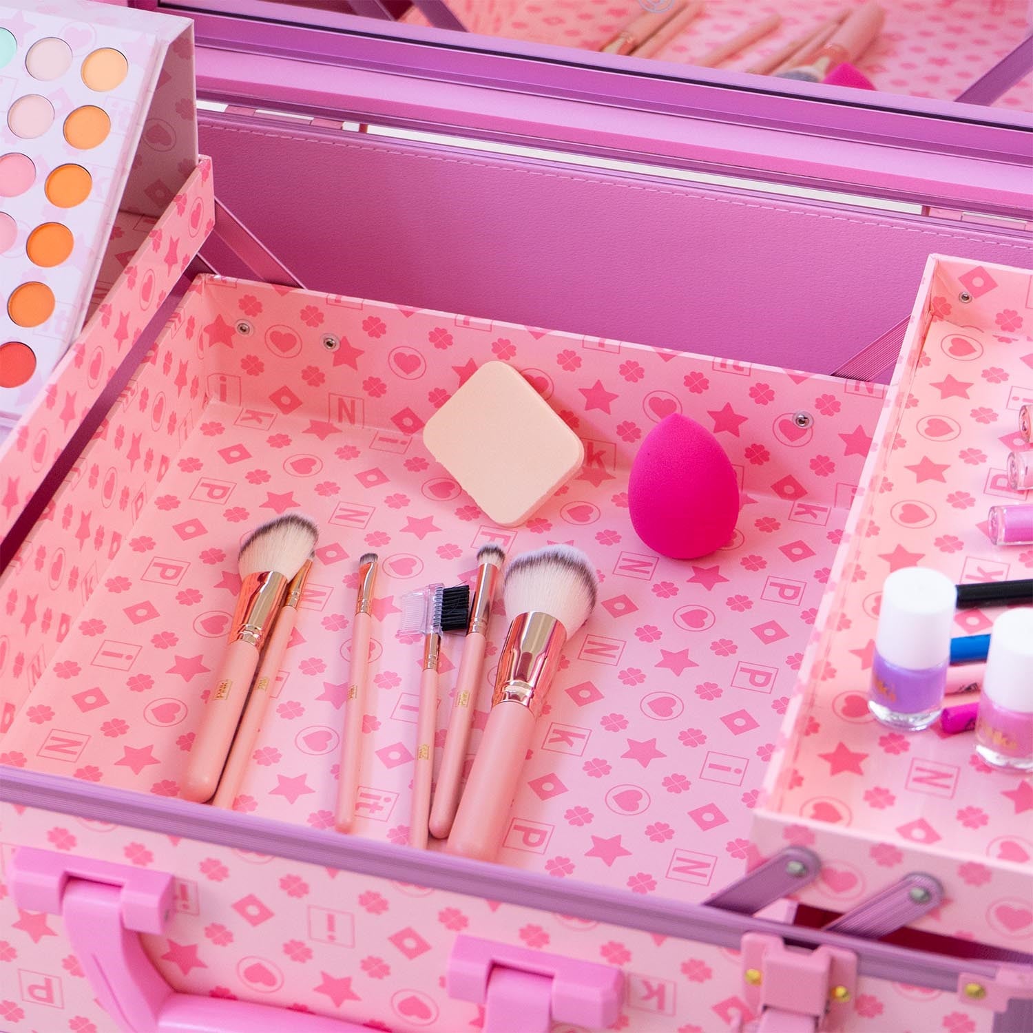 Girabrilla Pink It Makyaj İstasyonu Trolley