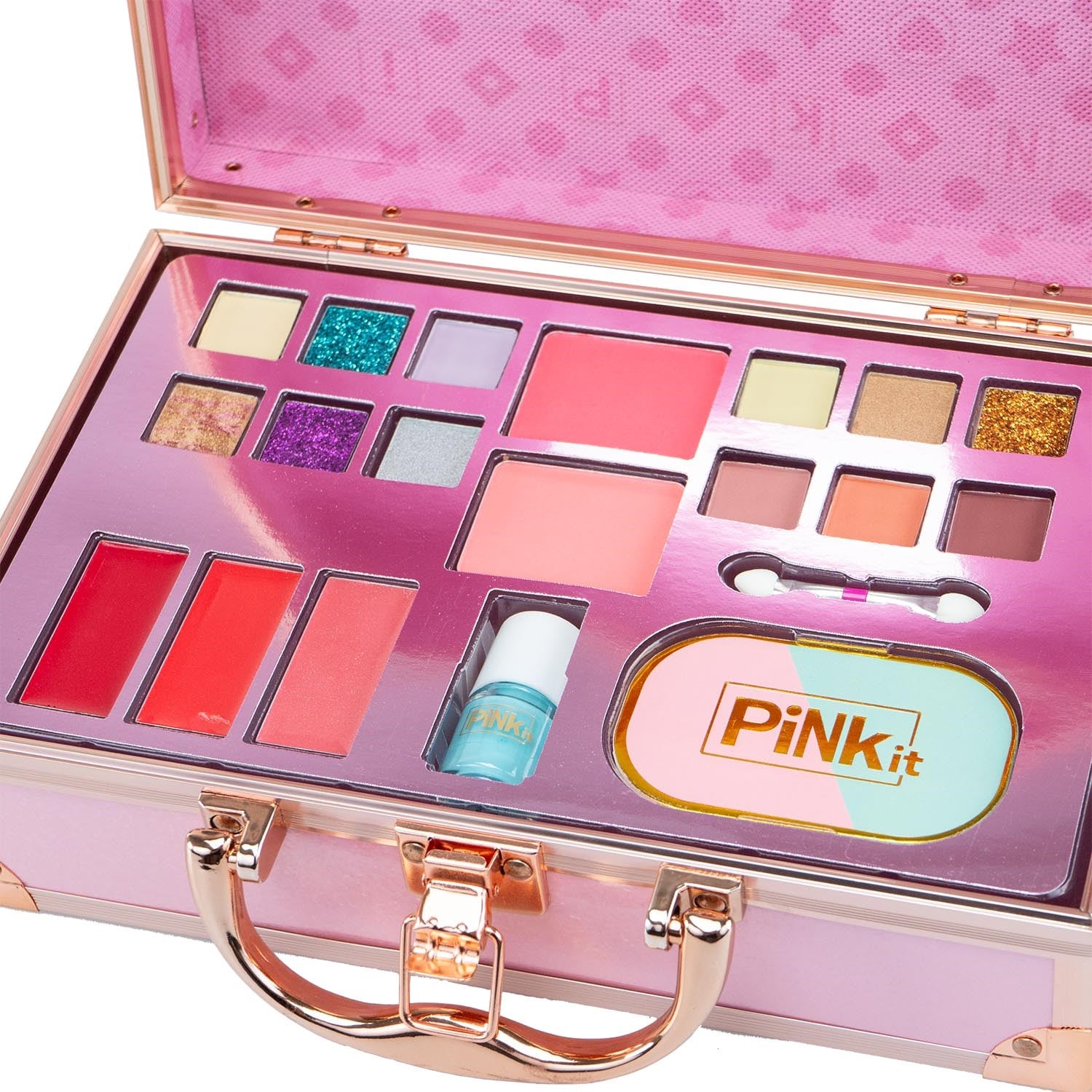 Girabrilla Pink It Travel Make Up Set
