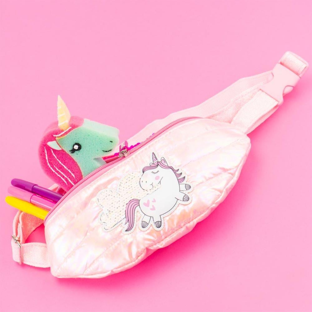 Girabrilla Puffer Unicorn Bel Çantası