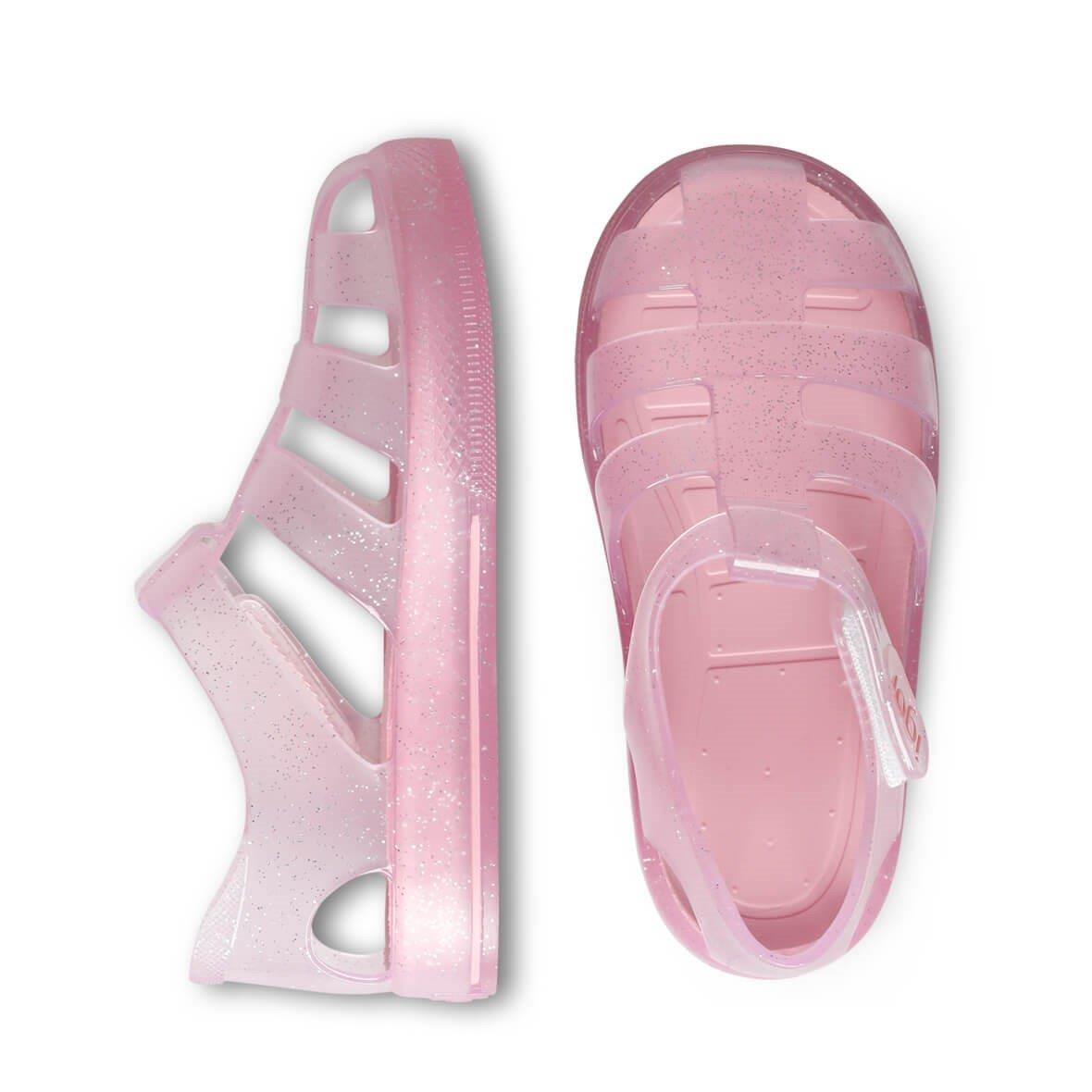 Igor Çocuk Cırtlı Sandalet Star Glitter - Pink