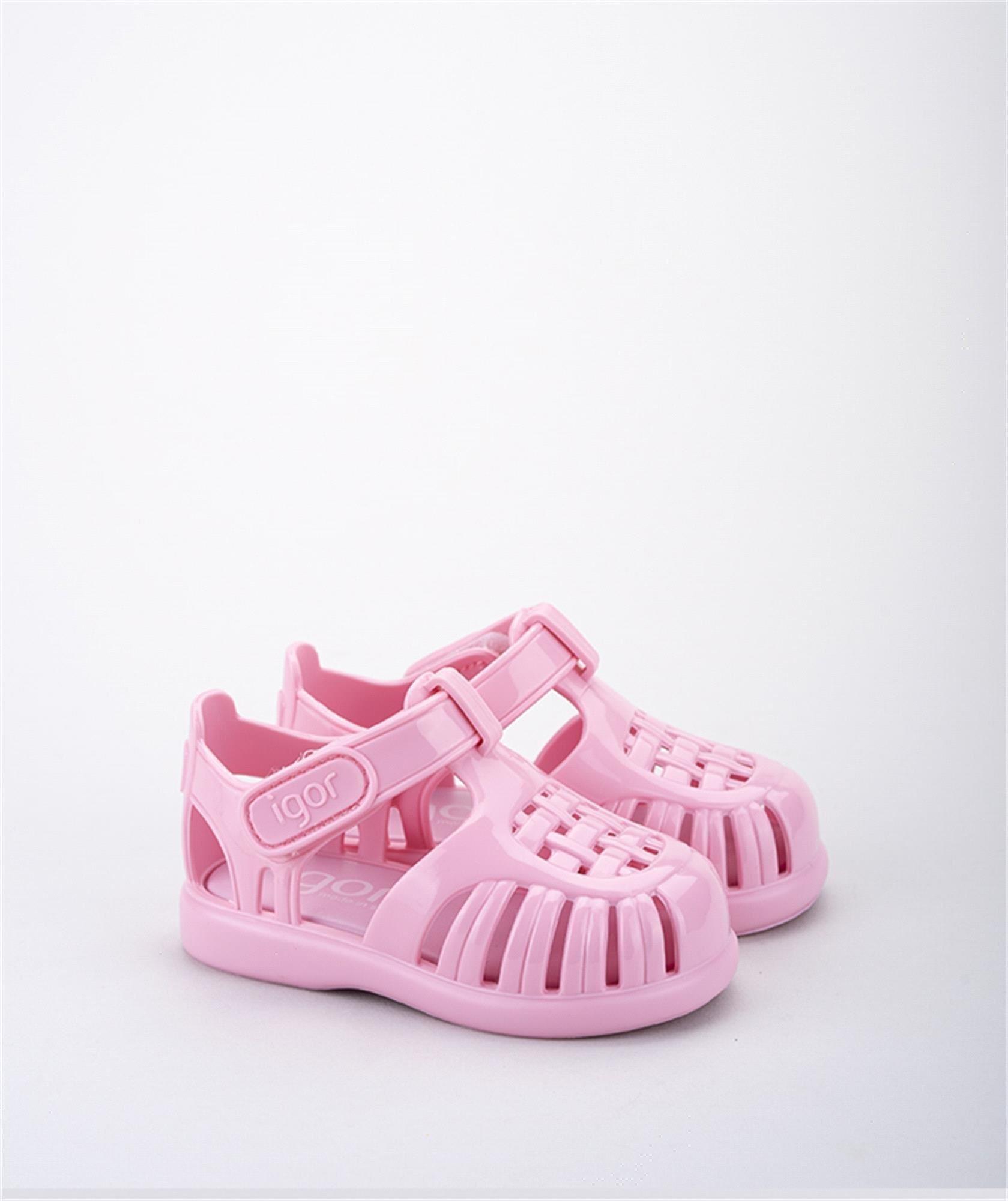 Igor Çocuk Cırtlı Sandalet Tobby Gloss - Pink 