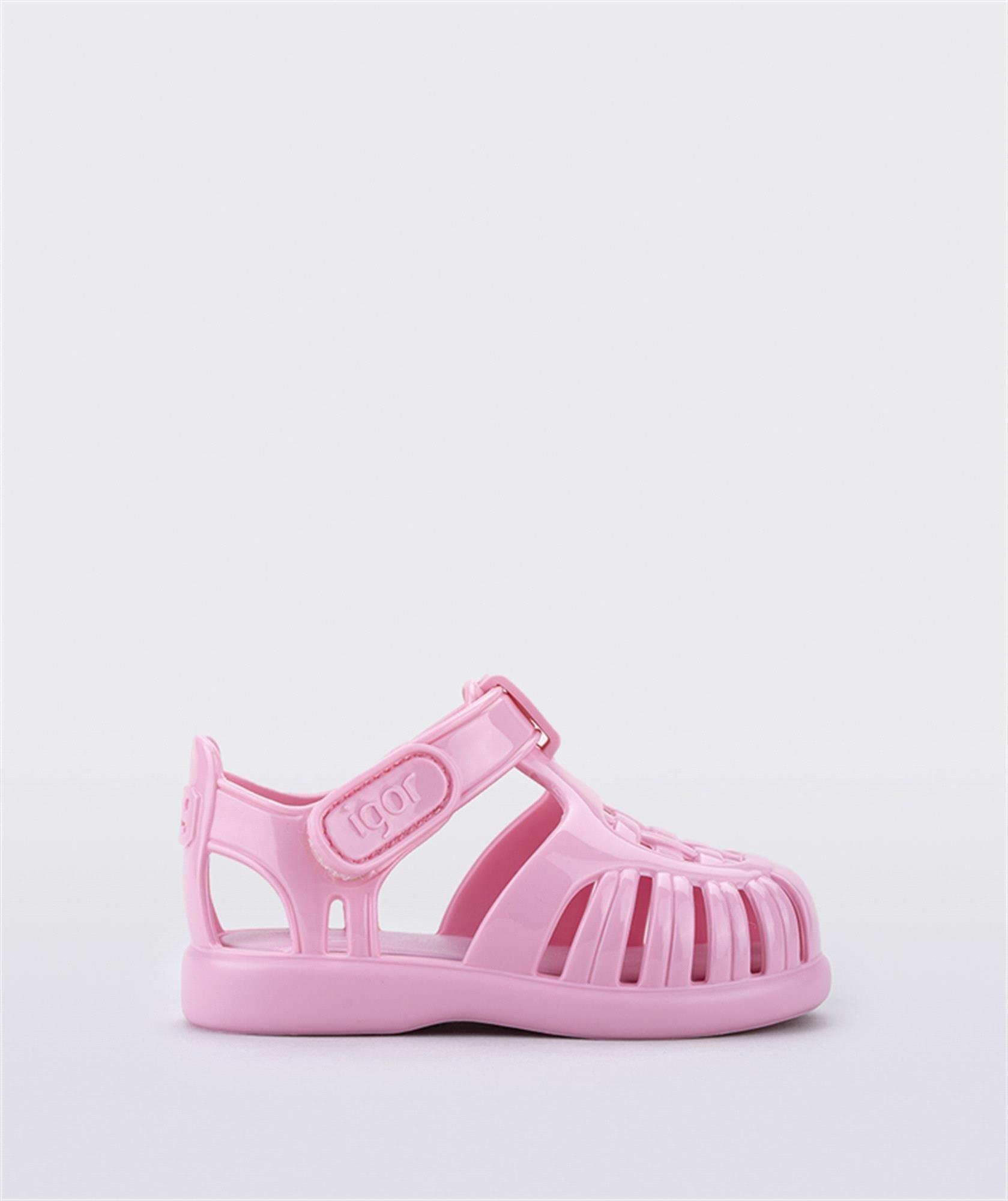 Igor Çocuk Cırtlı Sandalet Tobby Gloss - Pink 
