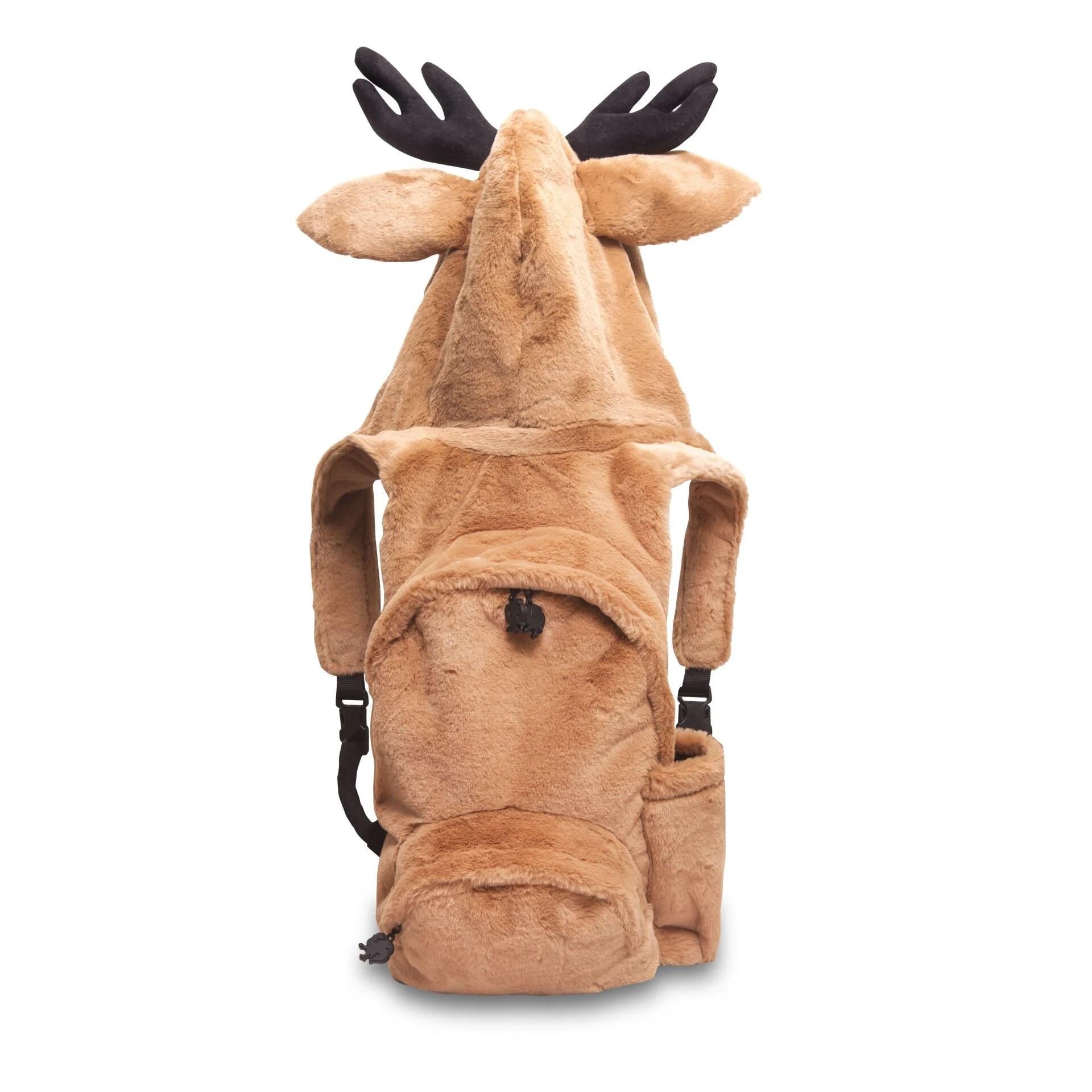 Morikukko Çıkabilir Kapüşonlu Sırt Çantası-Deer (Çocuk Boy)