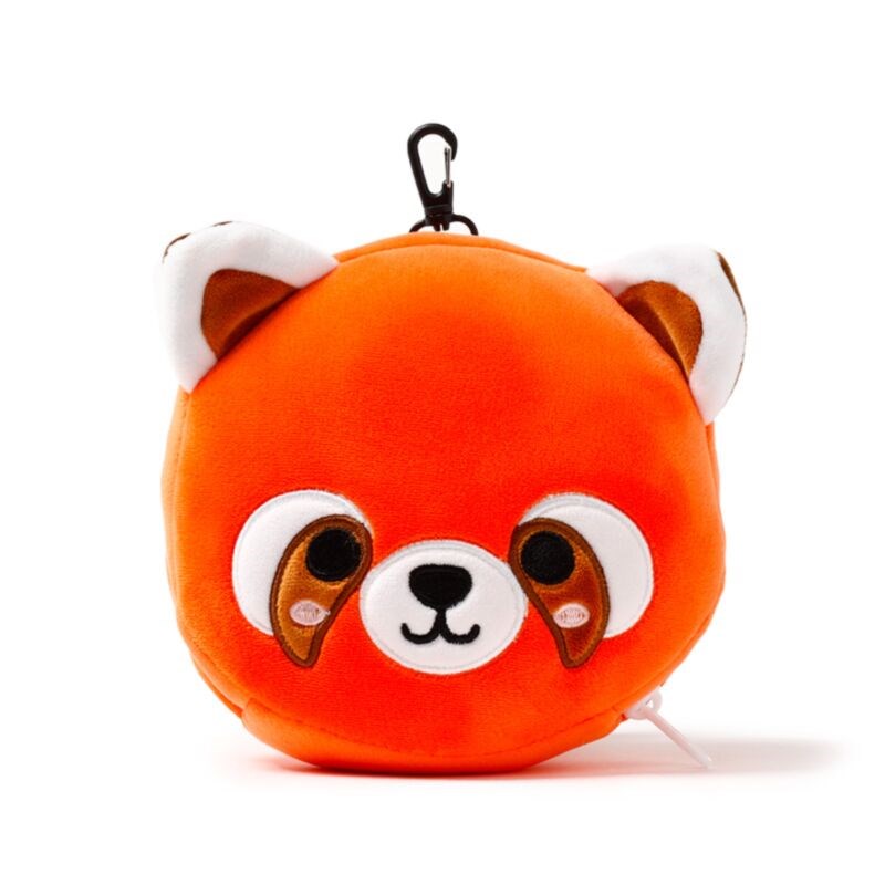 Relaxeazzz Adoramals Red Panda Plush Travel Pillow & Eye Mask