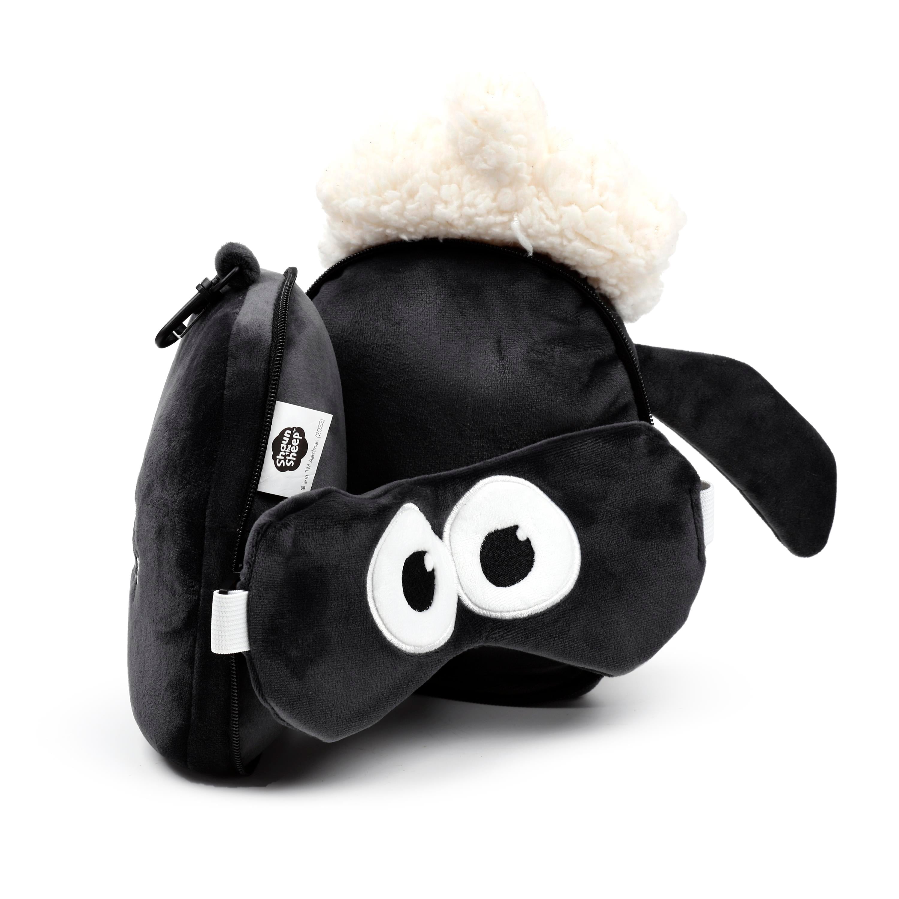 Relaxeazzz Seyahat Yastığı ve Göz Maskesi-Shaun the Sheep
