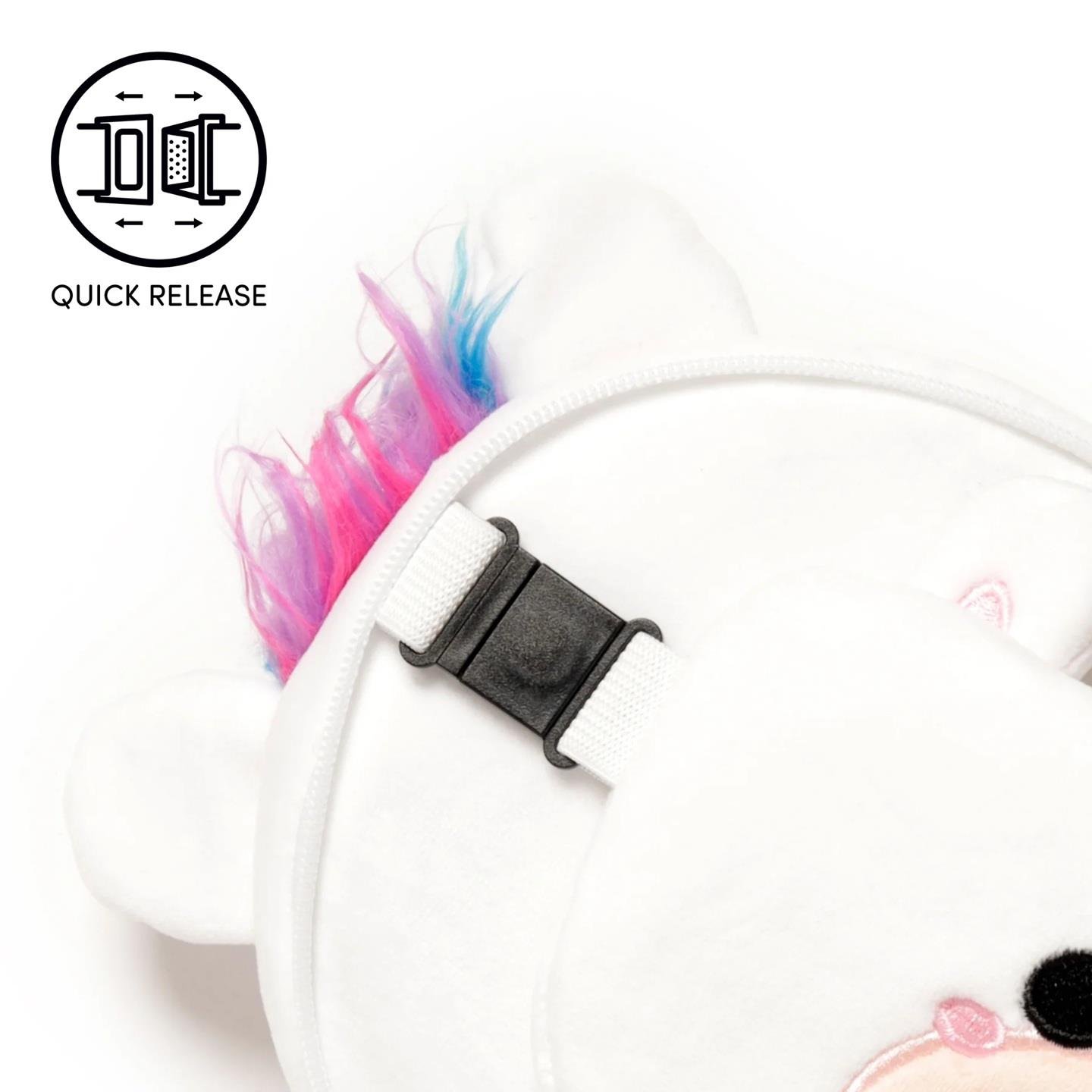 Relaxeazzz Seyahat Yastığı ve Göz Maskesi-Unicorn