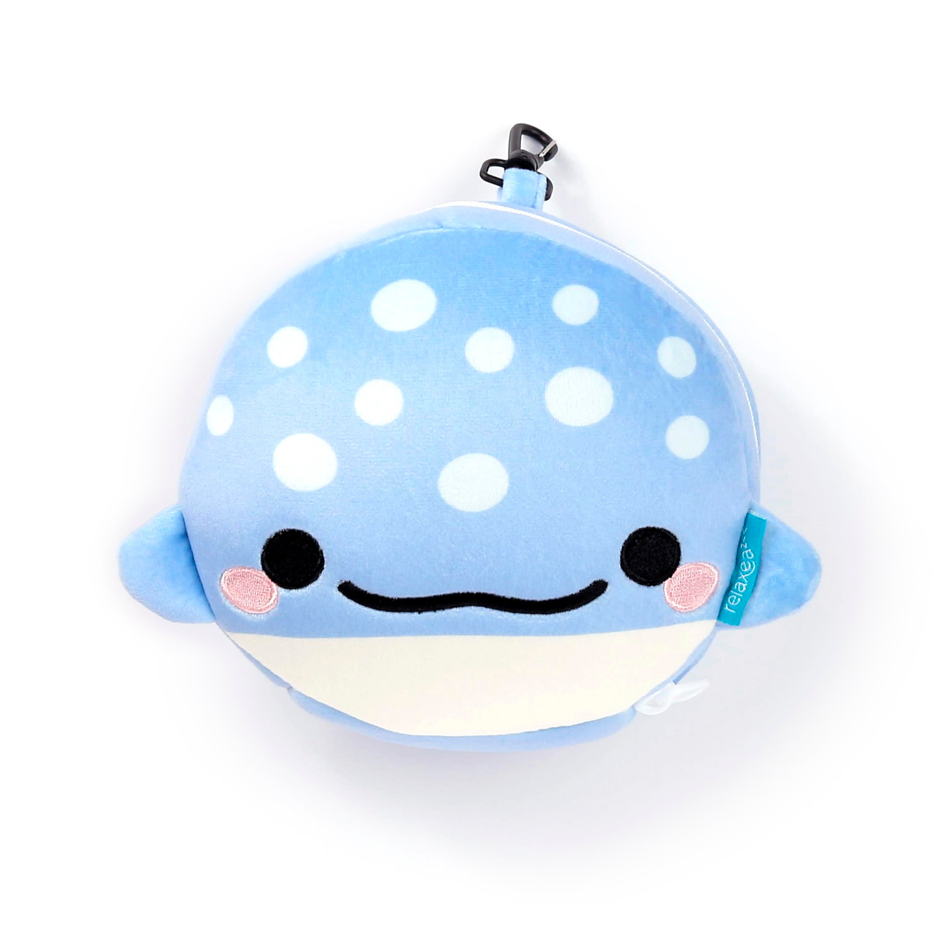 Relaxeazzz Seyahat Yastığı ve Göz Maskesi-Adoramals Aoi the Whale Shark