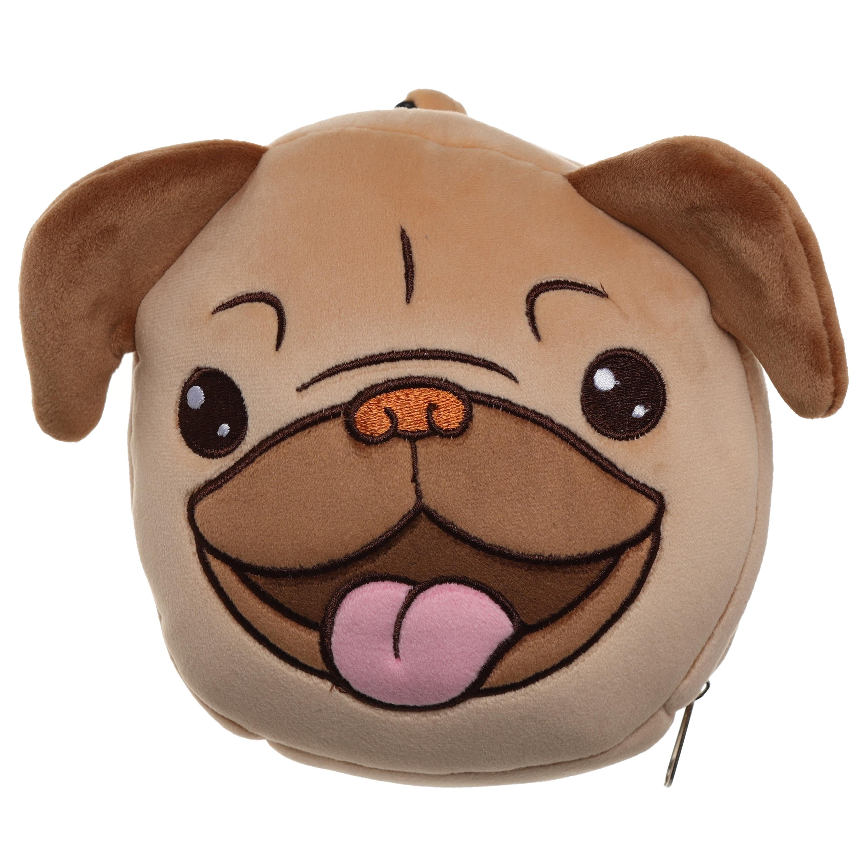 Relaxeazzz Seyahat Yastığı ve Göz Maskesi-Mopps Pug