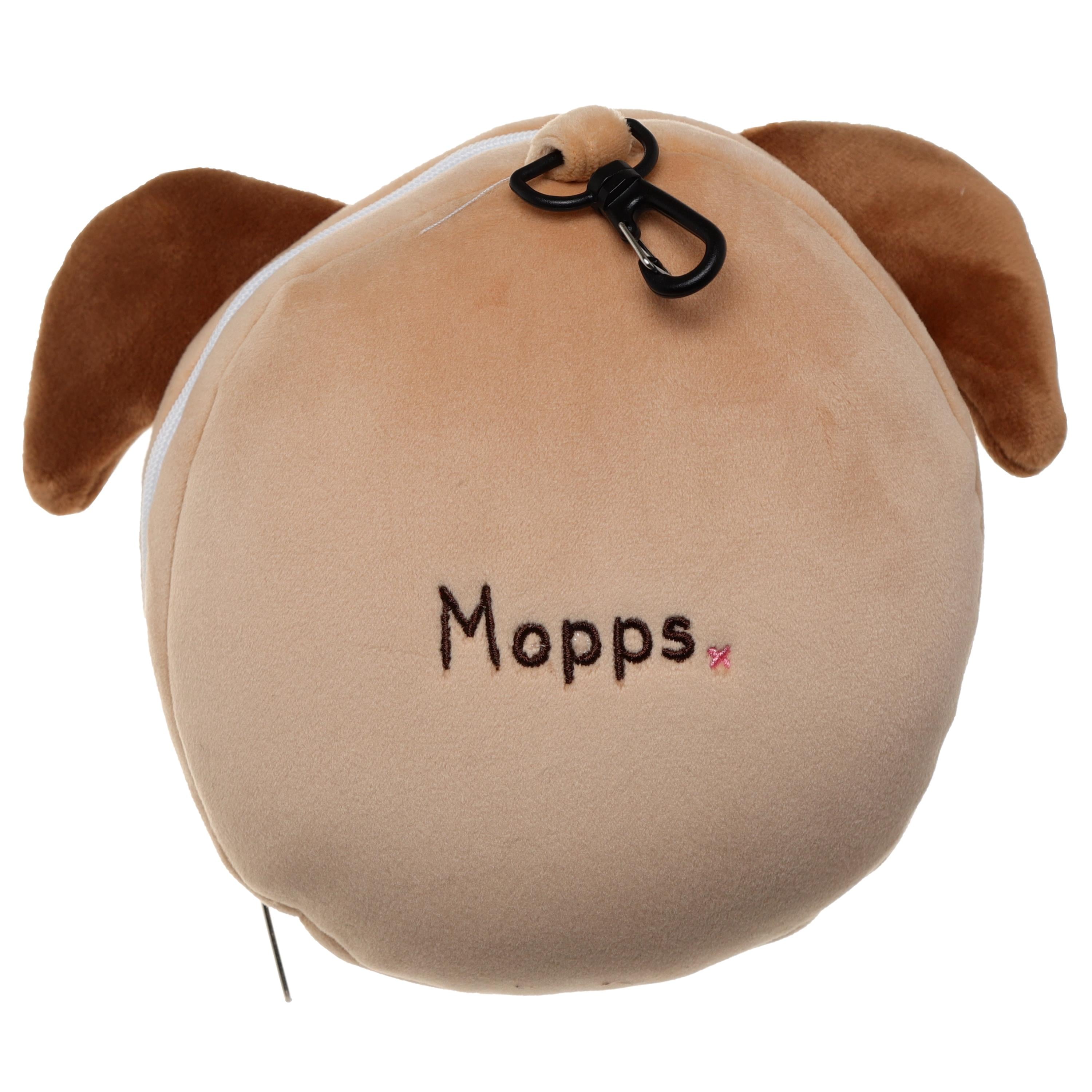 Relaxeazzz Seyahat Yastığı ve Göz Maskesi-Mopps Pug
