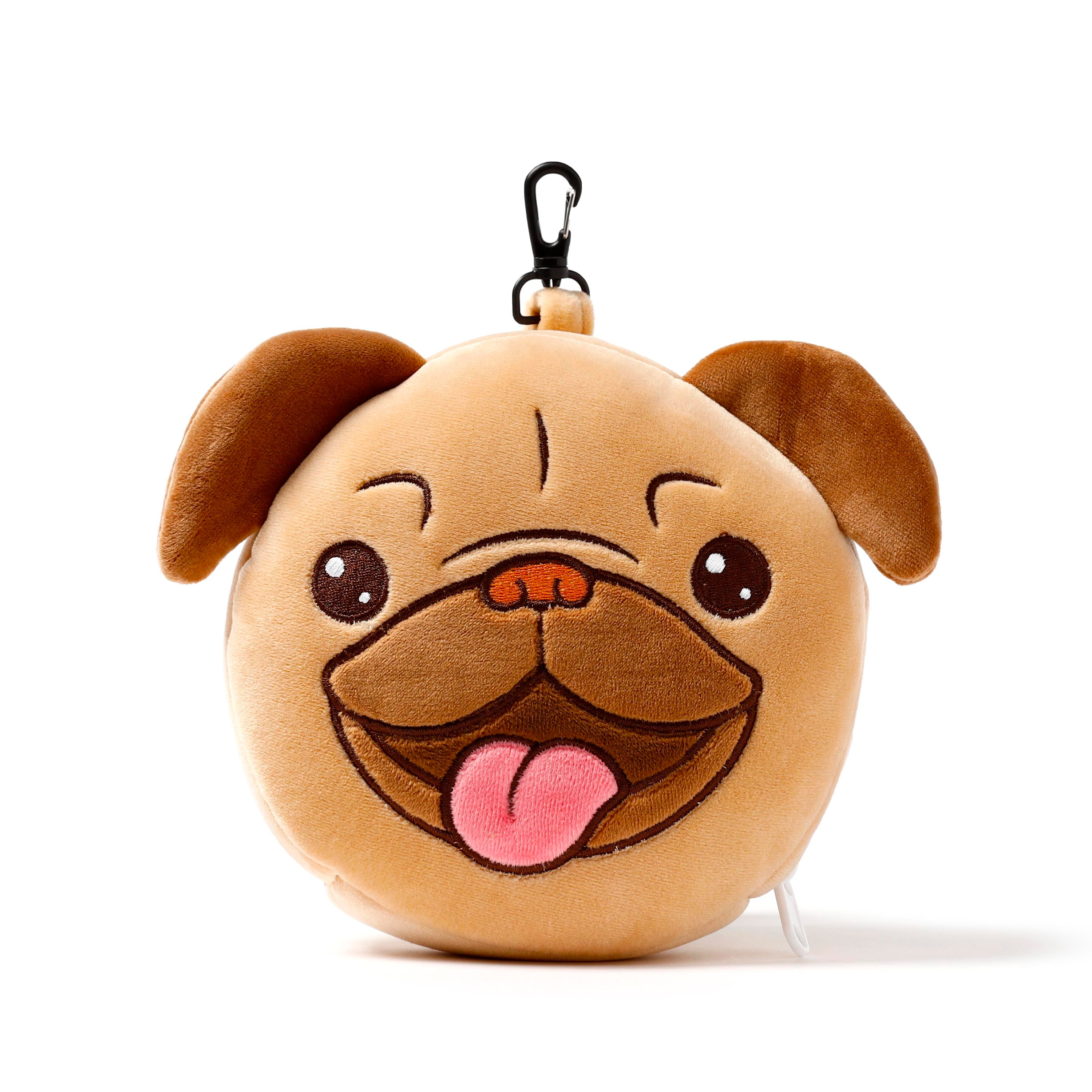 Relaxeazzz Seyahat Yastığı ve Göz Maskesi-Mopps Pug