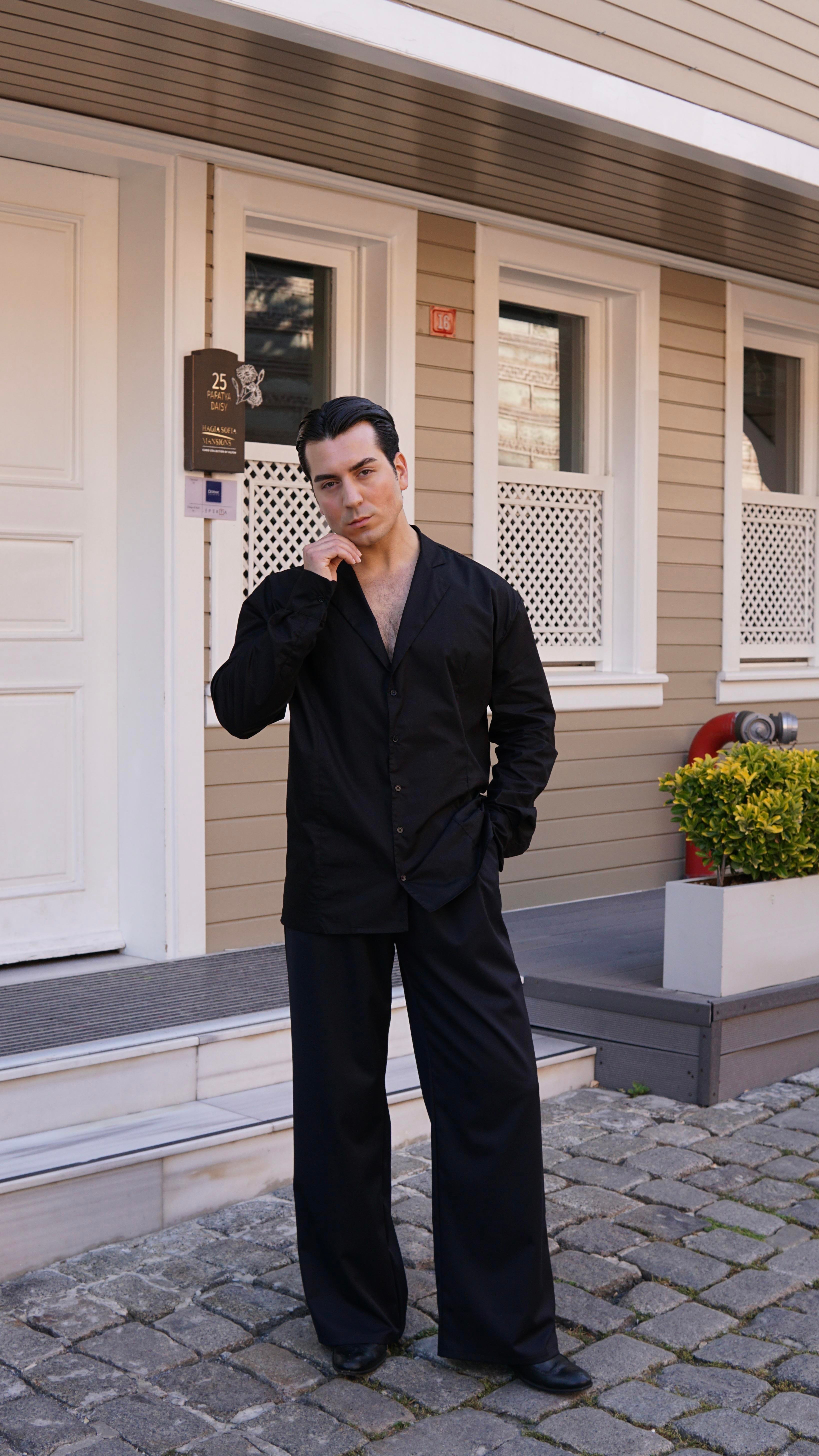 Mr. Fitzwilliam Darcy Lacivert Pantolon Winter