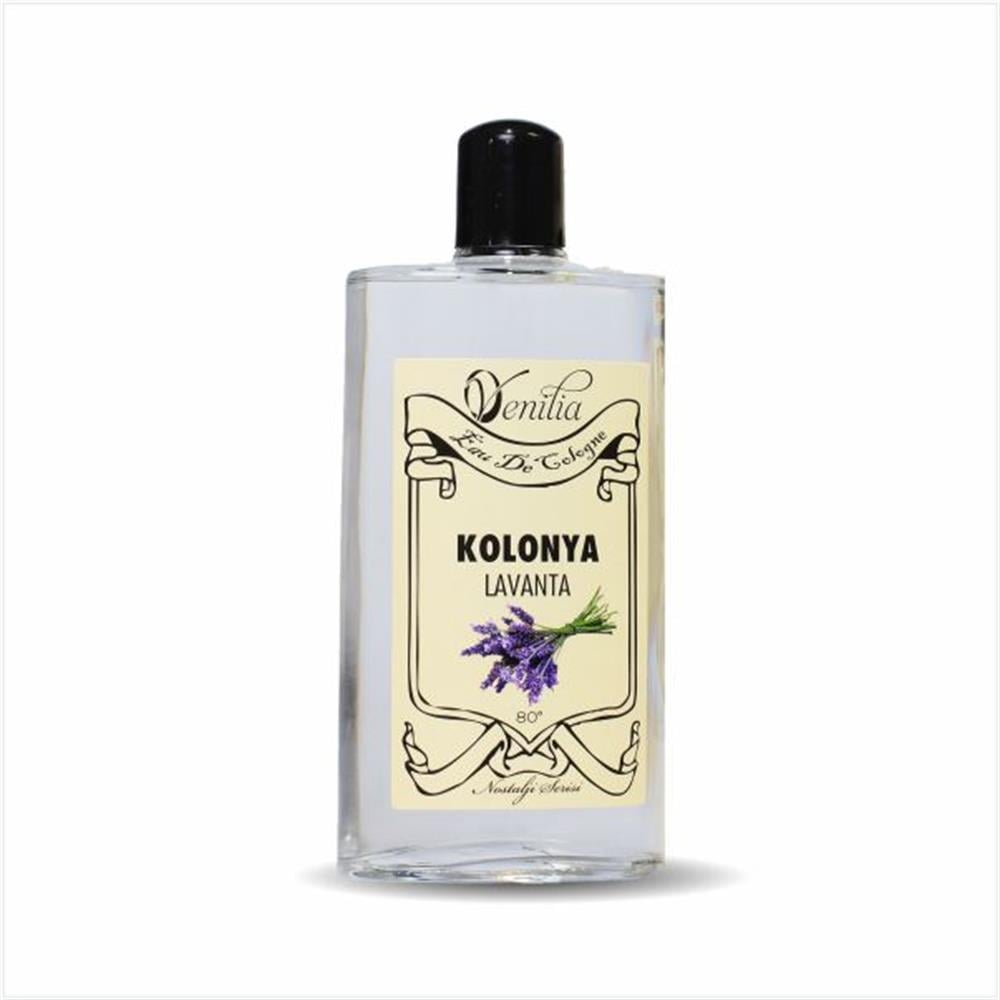 200 ML Cam Şişe Venilia Lavanta Esanslı Kolonya - Lavanta Kolonyası