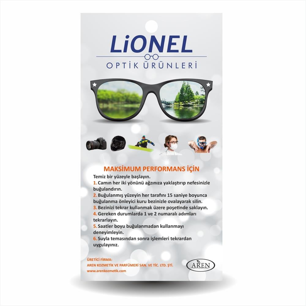 ANTİFOG BEZ 30'LU STAND