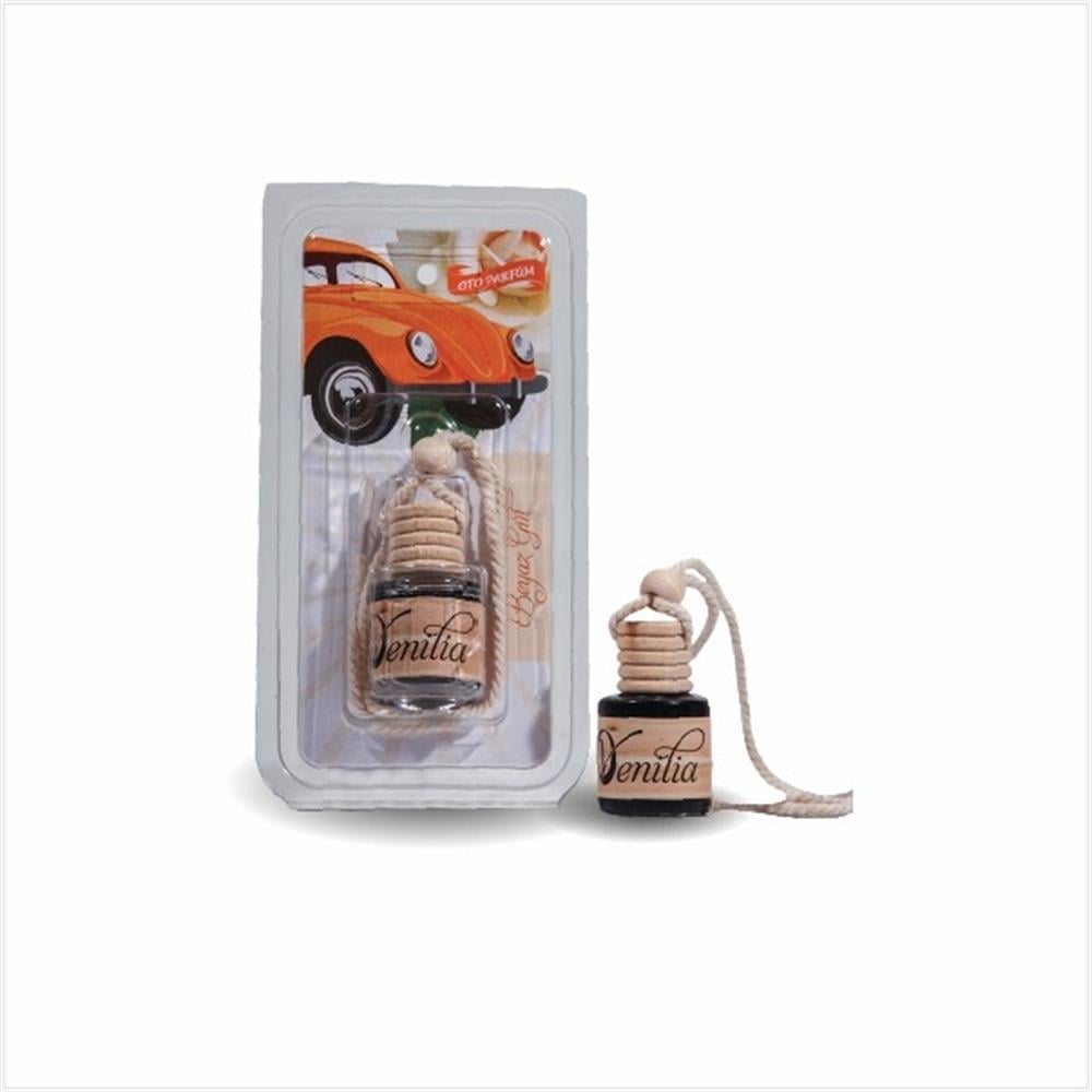 Beyaz Gül Esanslı İpli Oto Kokusu - Oto Parfümü