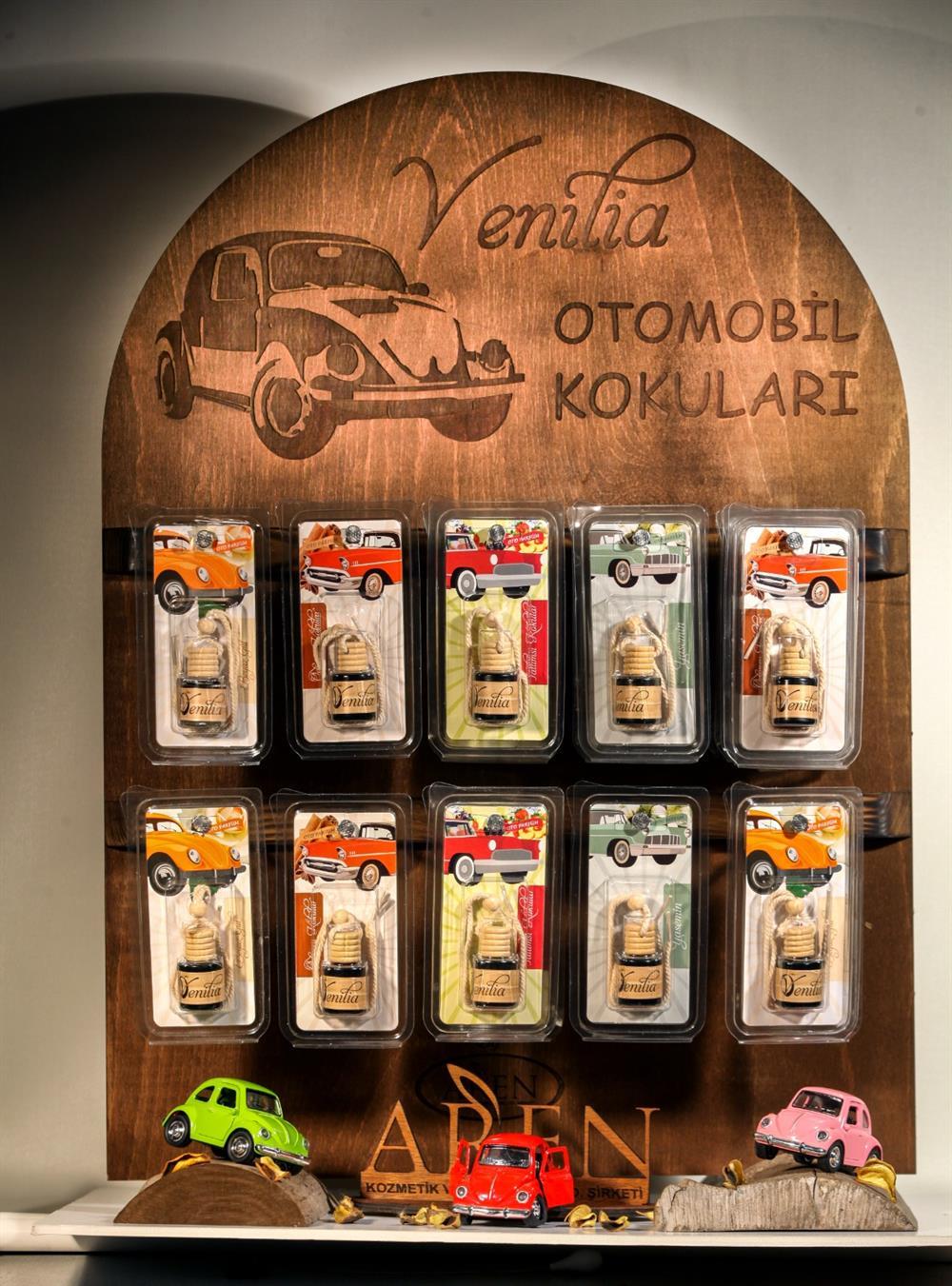 Beyaz Gül Esanslı İpli Oto Kokusu - Oto Parfümü