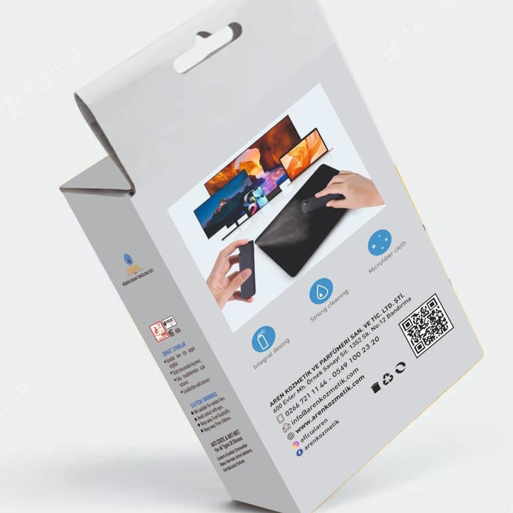 Güderi Ekran Temizleme Seti + 30 ML Yedek Likit Hediye 