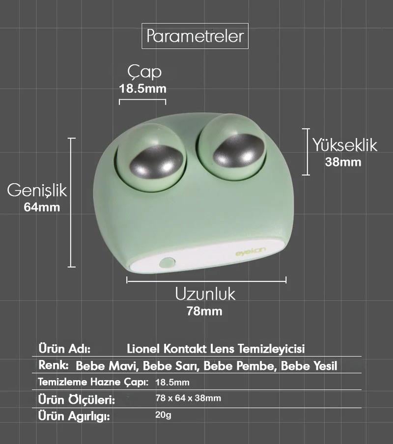 Lionel Kontakt Lens Temizleme Cihazı Kutusu