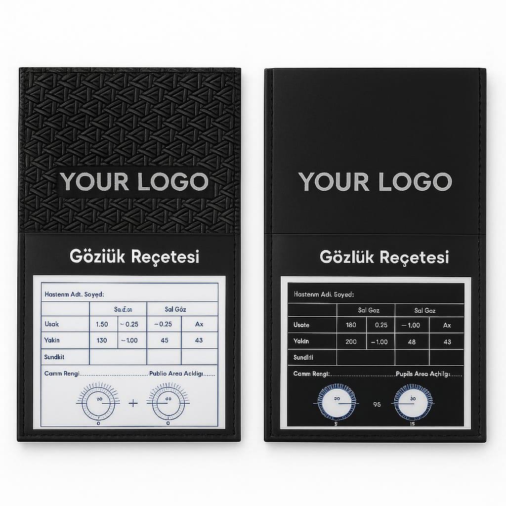 Optik Mağaza Müşteri Föyü, Müşteri Föy Çantası - Markanıza ve Logonuza Özel Tasarım