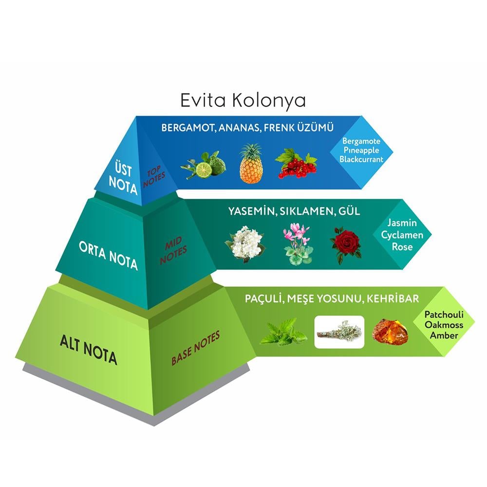 Venilia Evita Cep Boy Kolonya Eau De Cologne 30 ML