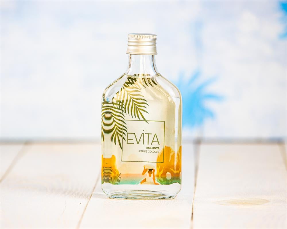 Venilia Evita Kolonya Eau De Cologne Cam Şişe 200 ML