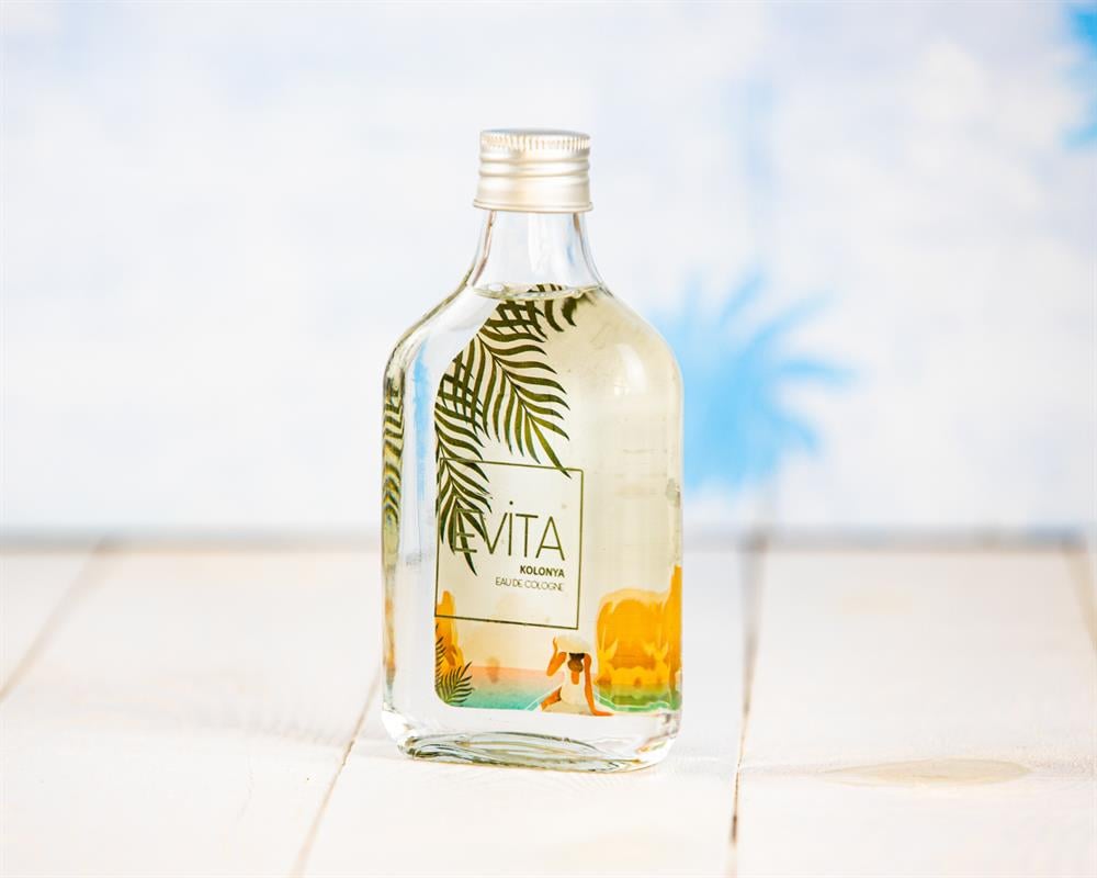 Venilia Evita Kolonya Eau De Cologne Cam Şişe 200 ML