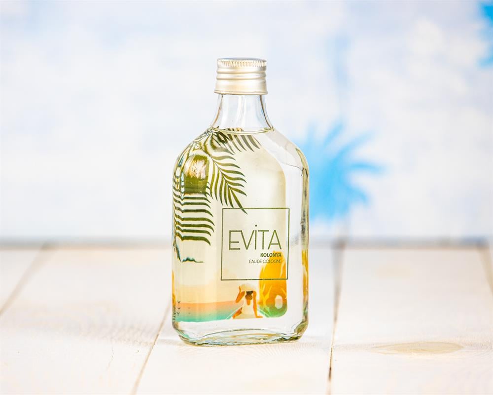 Venilia Evita Kolonya Eau De Cologne Cam Şişe 200 ML