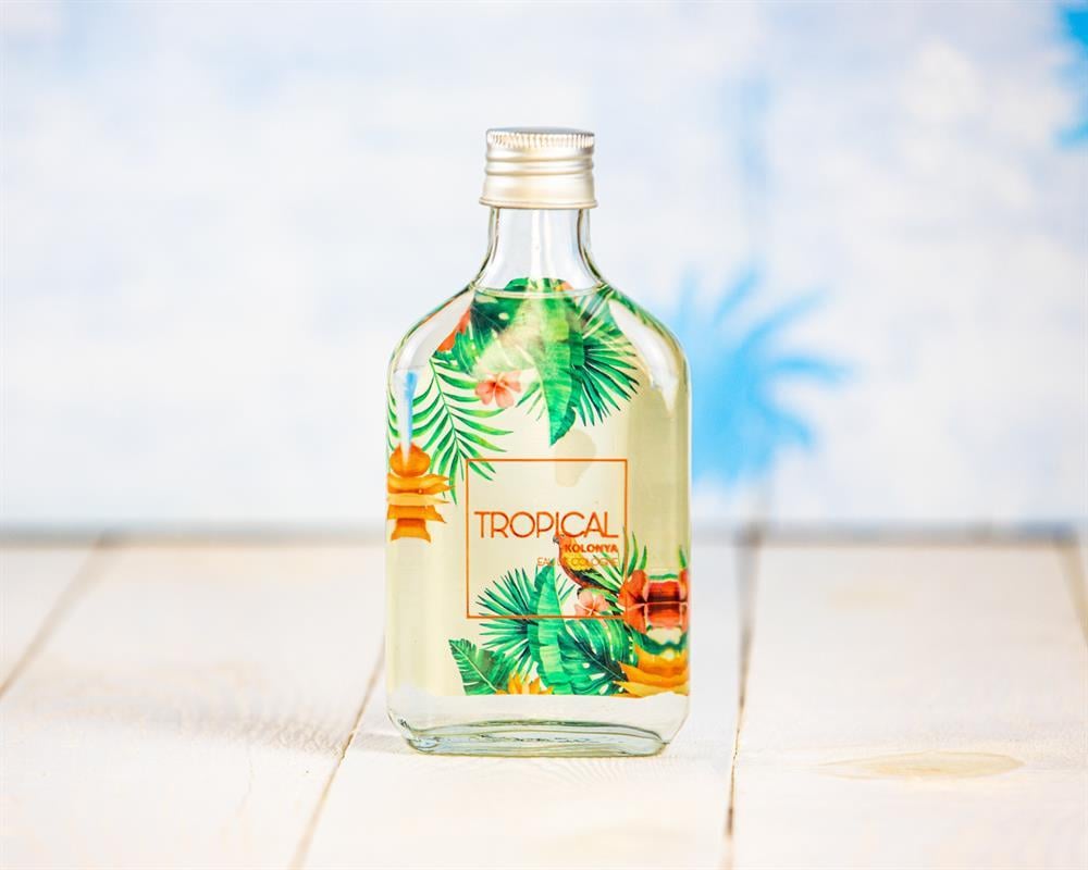 Venilia Tropical Kolonya Eau De Cologne Cam Şişe 200 ml