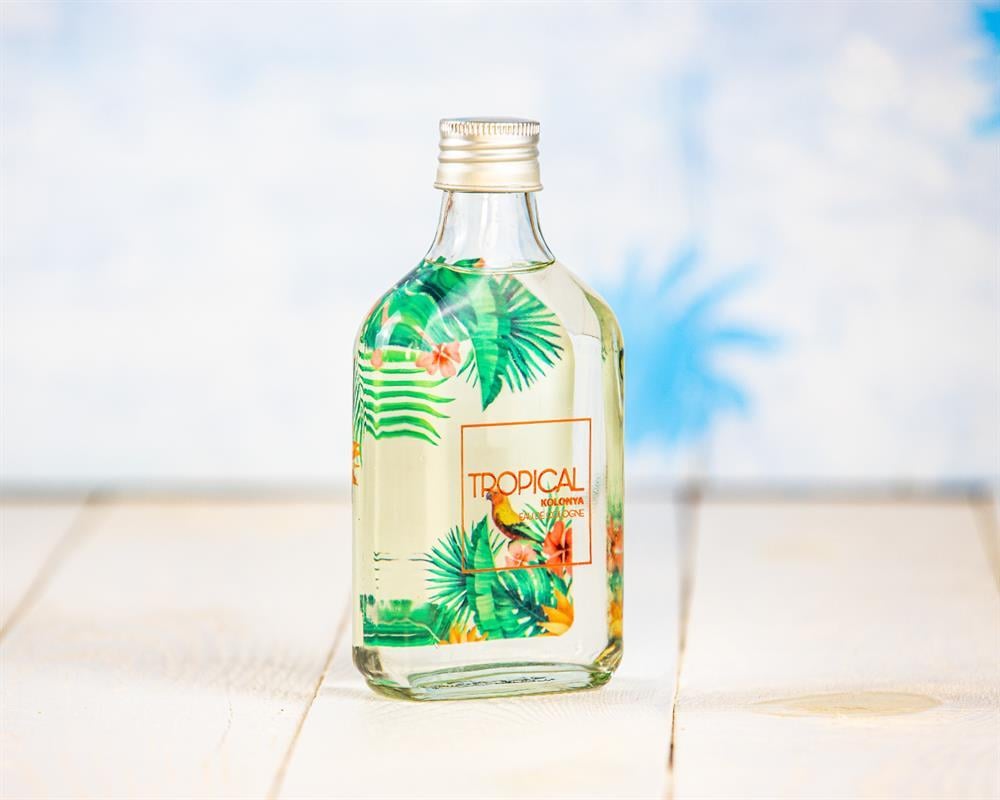 Venilia Tropical Kolonya Eau De Cologne Cam Şişe 200 ml