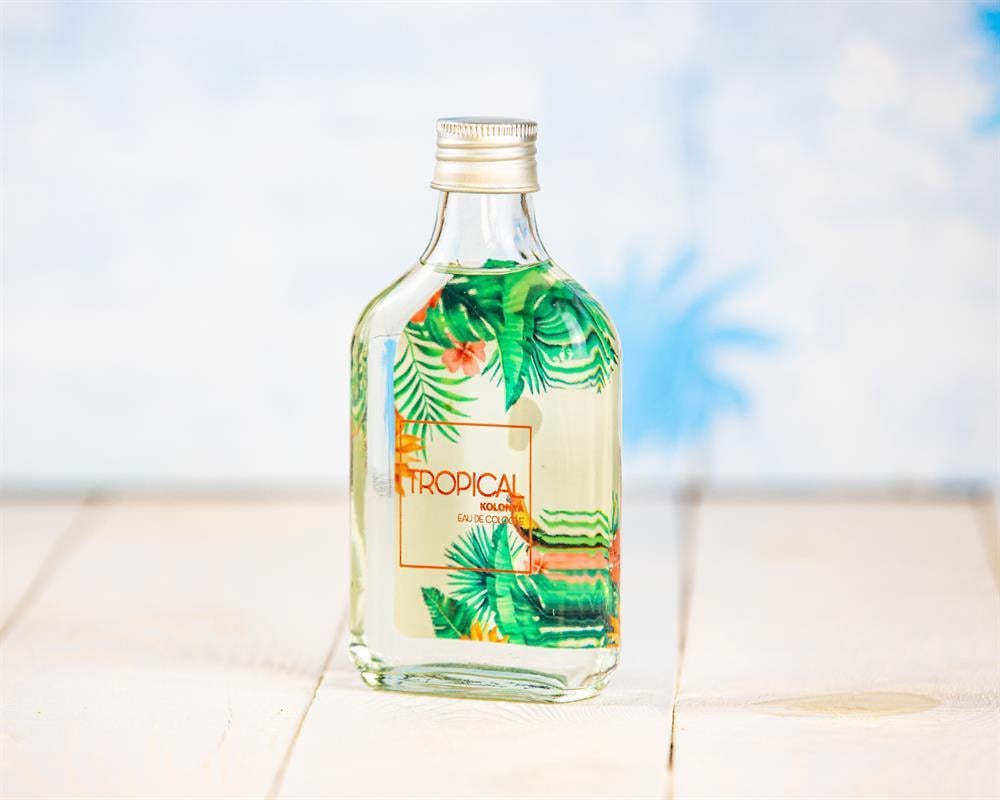 Venilia Tropical Kolonya Eau De Cologne Cam Şişe 200 ml