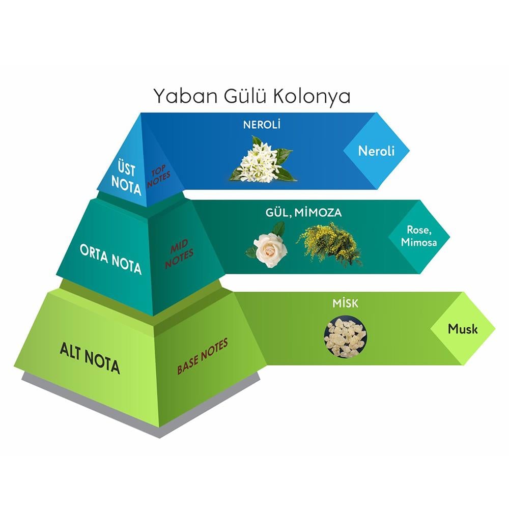 Venilia Yaban Gülü Cep Boy Kolonya Eau De Cologne 30 ML