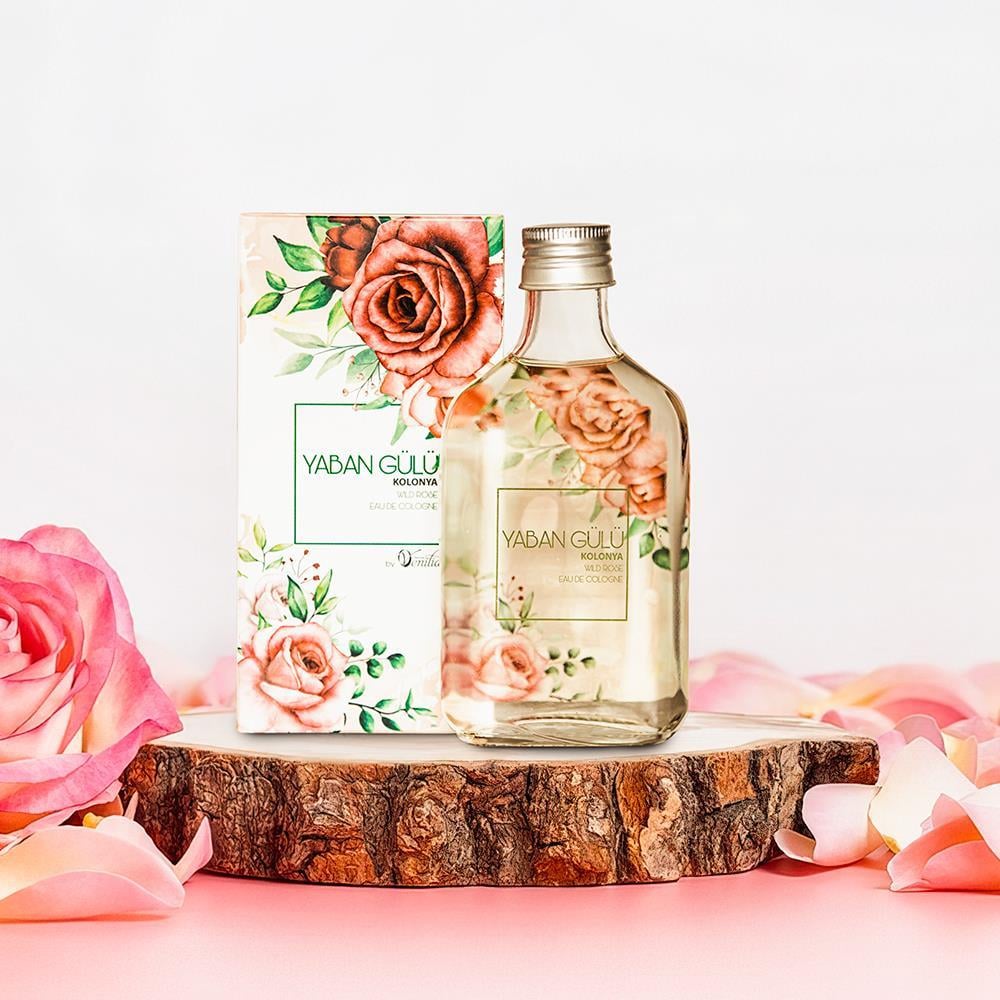 Venilia Yaban Gülü Kolonya Eau De Cologne Cam Şişe 200 ML